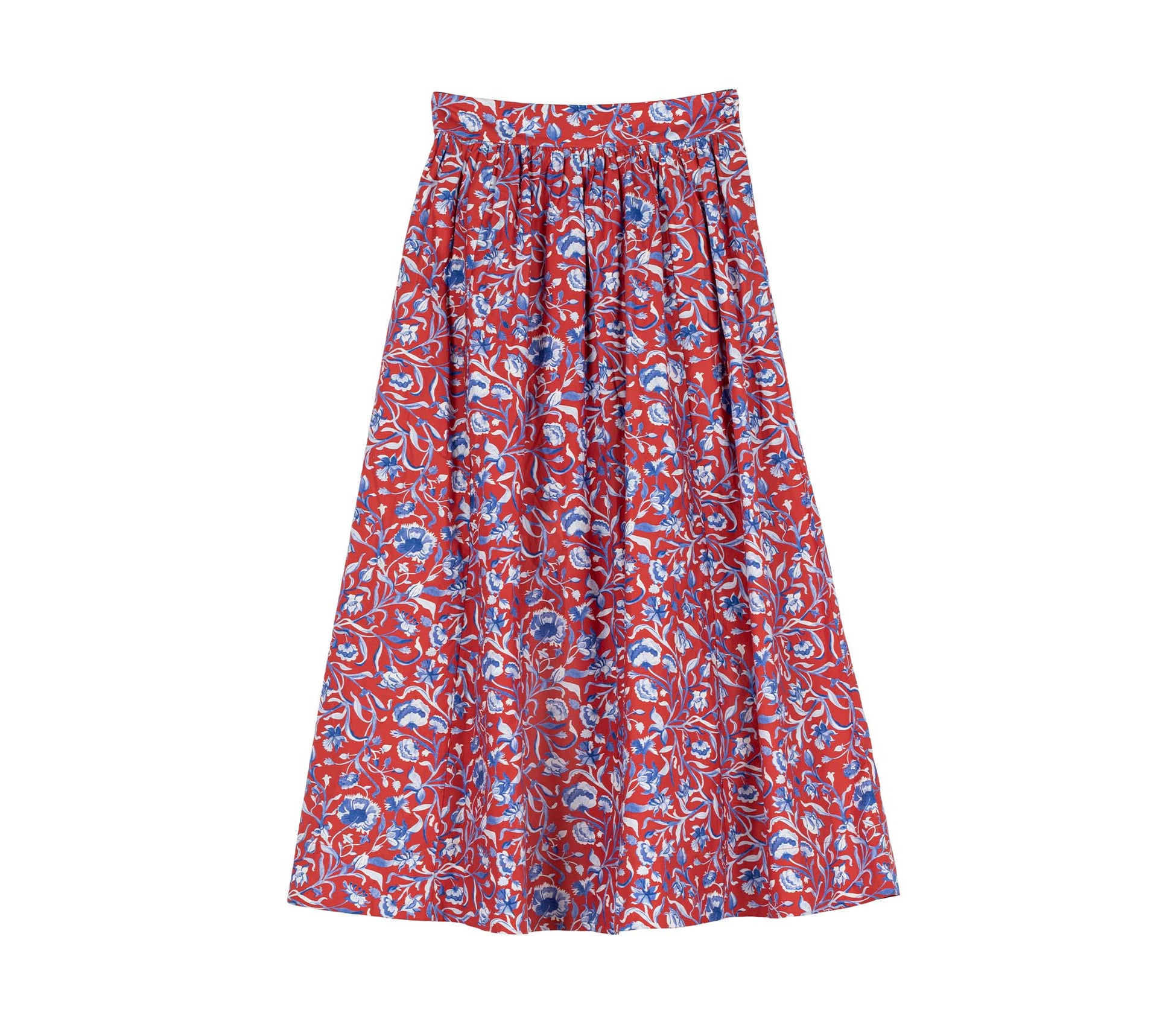 HMD -- AMALFI SKIRT -- CRIMSON COLUMBIA STREET FLORAL view 5
