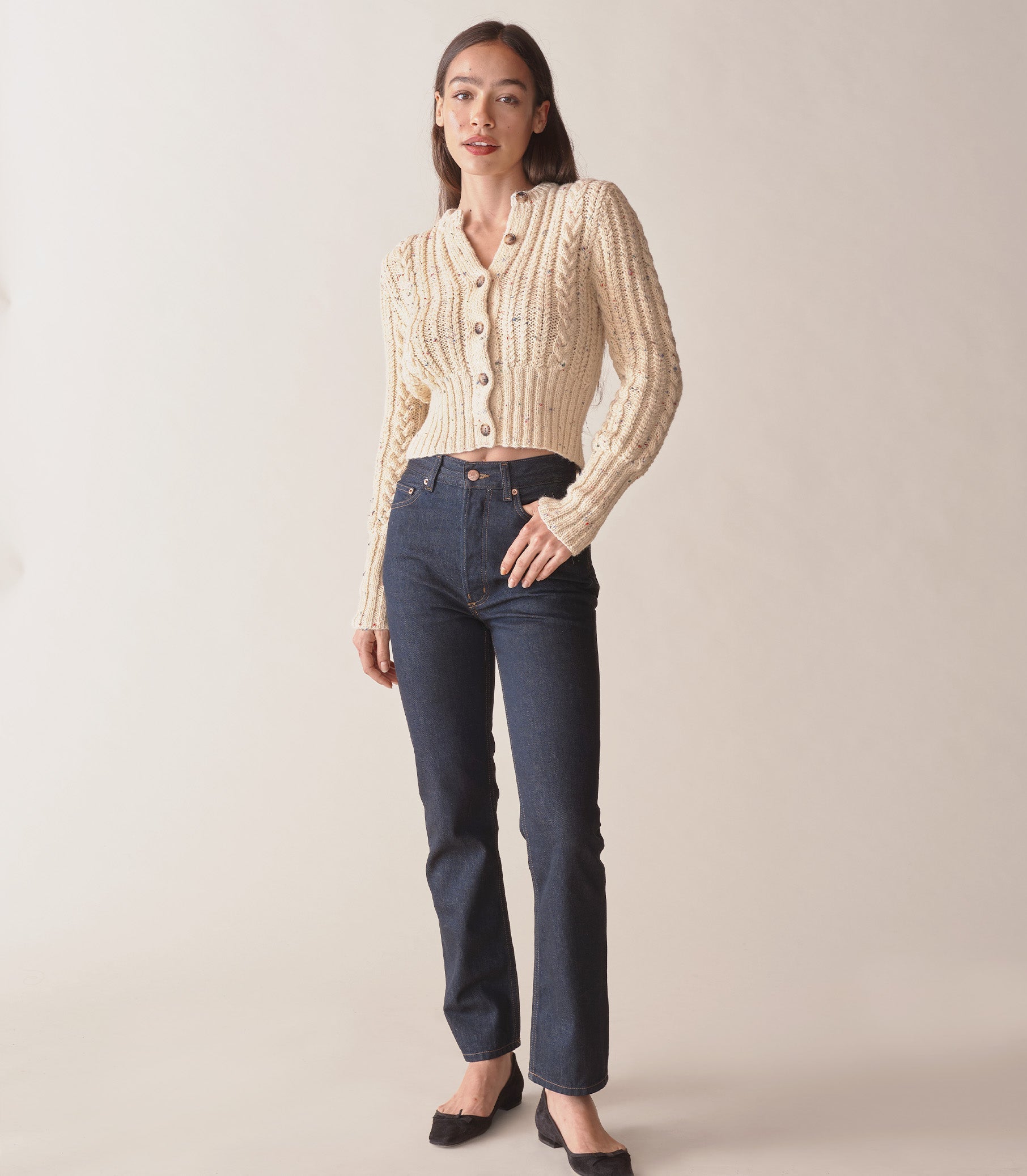 HMD -- AUDREY CARDIGAN -- CREAM view 4