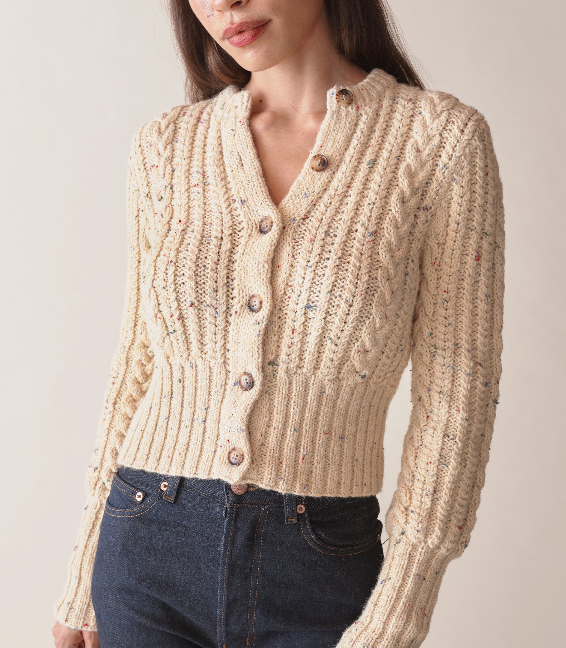 HMD -- AUDREY CARDIGAN -- CREAM view 6