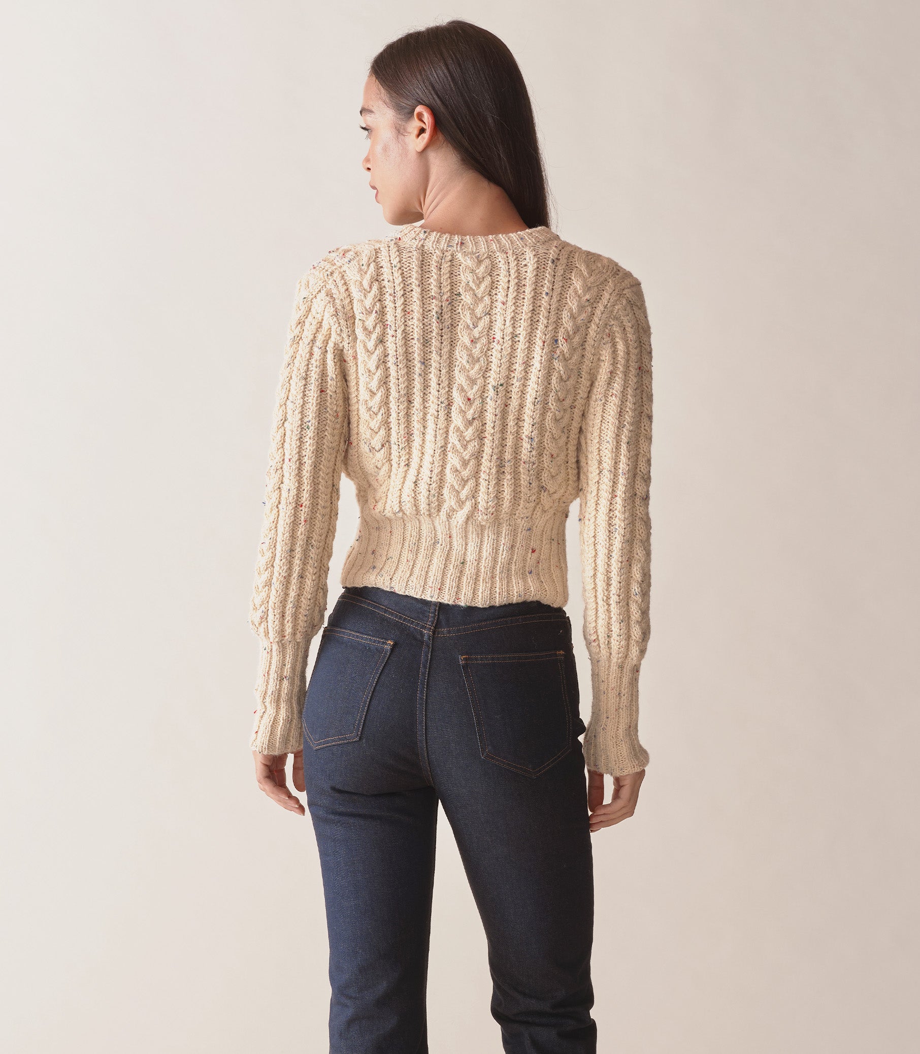 HMD -- AUDREY CARDIGAN -- CREAM view 7