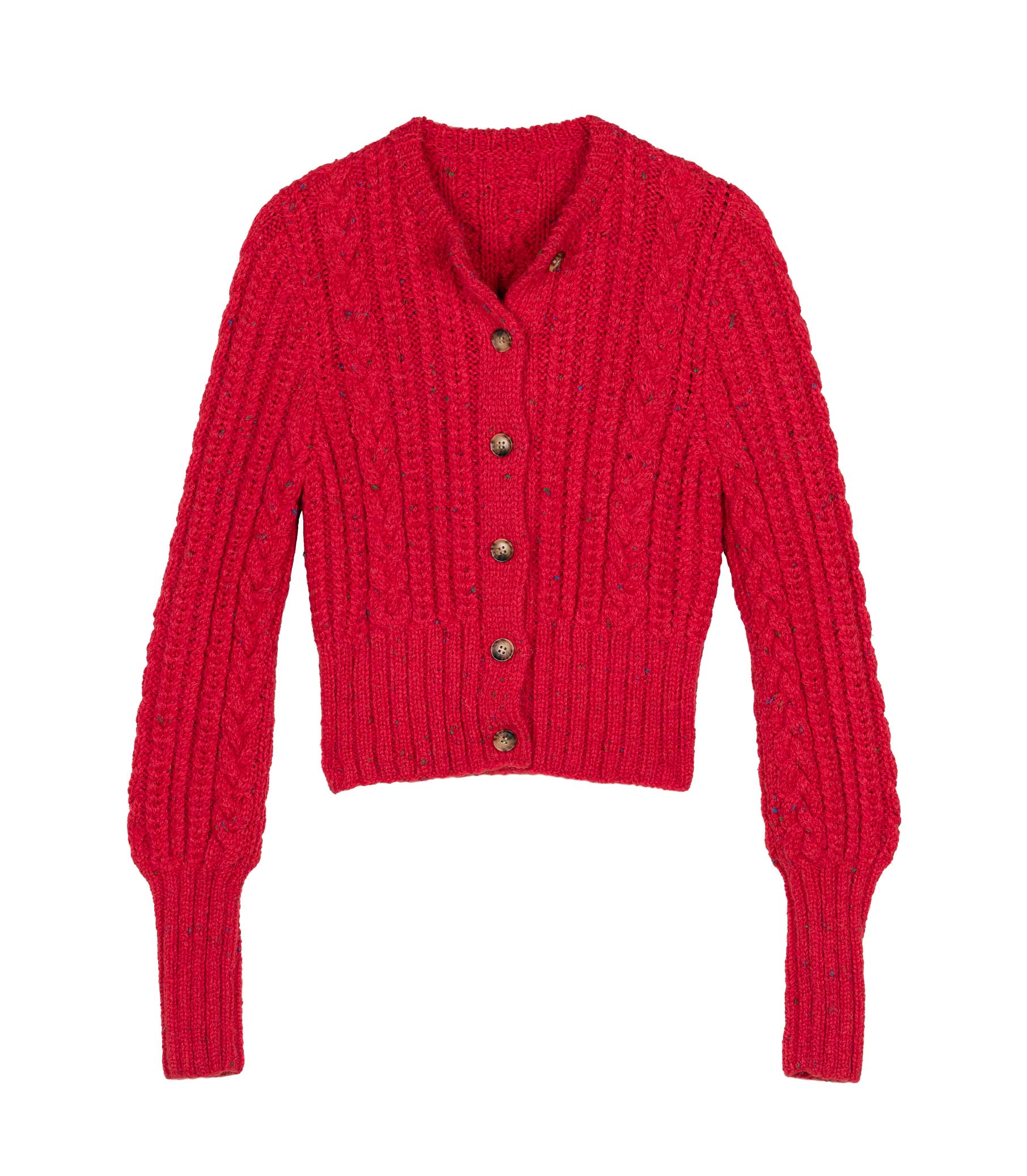 HMD -- AUDREY CARDIGAN -- RED SUMAC view 9