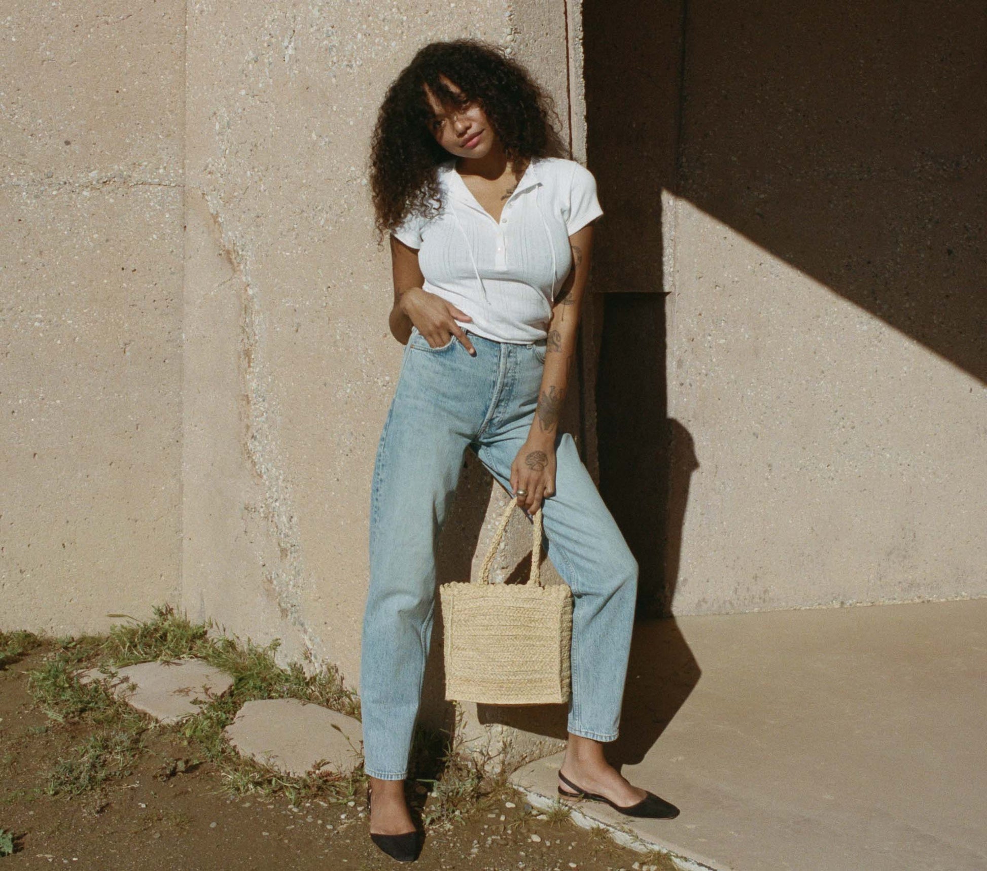 HMD -- BRIE TEE -- SALT view 5
