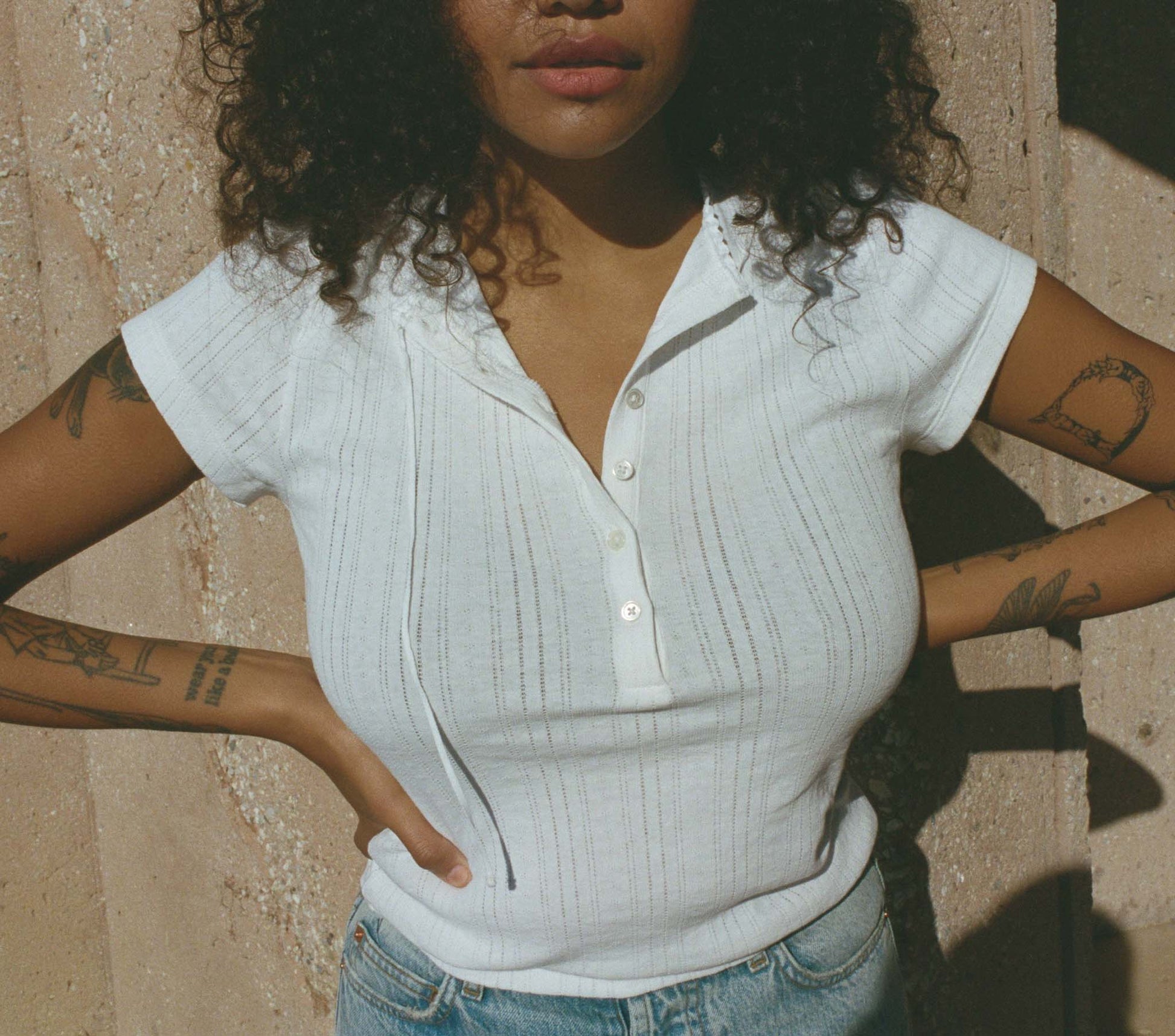 HMD -- BRIE TEE -- SALT view 2
