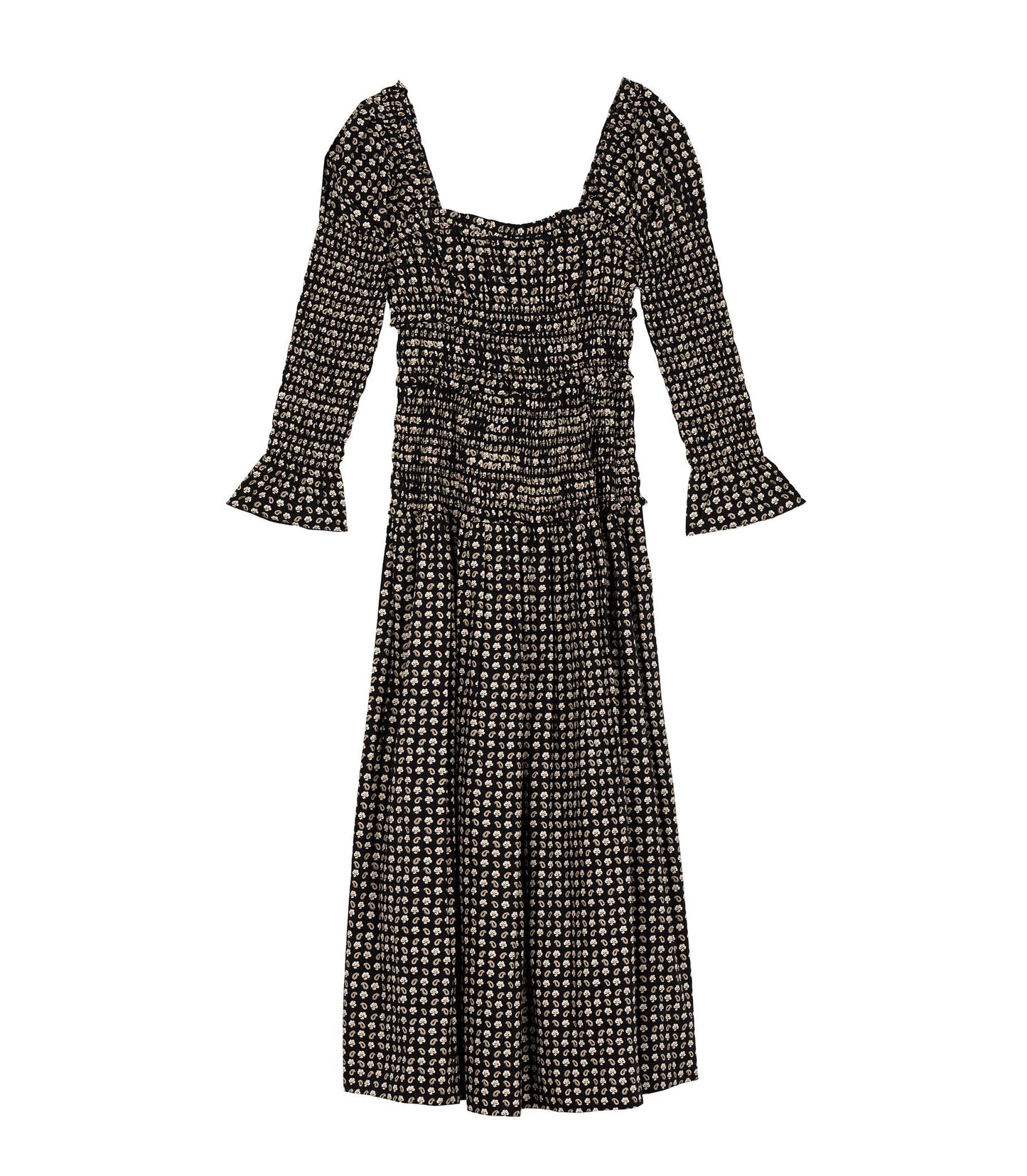HMD -- BELLAMY DRESS -- NOIR COUNTRYSIDE PAISLEY