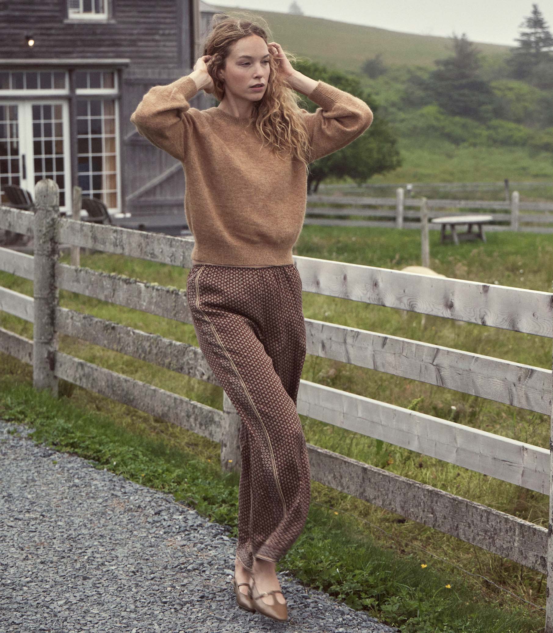 HMD -- CACILDA PANT -- TERRE MARCHE FOULARD