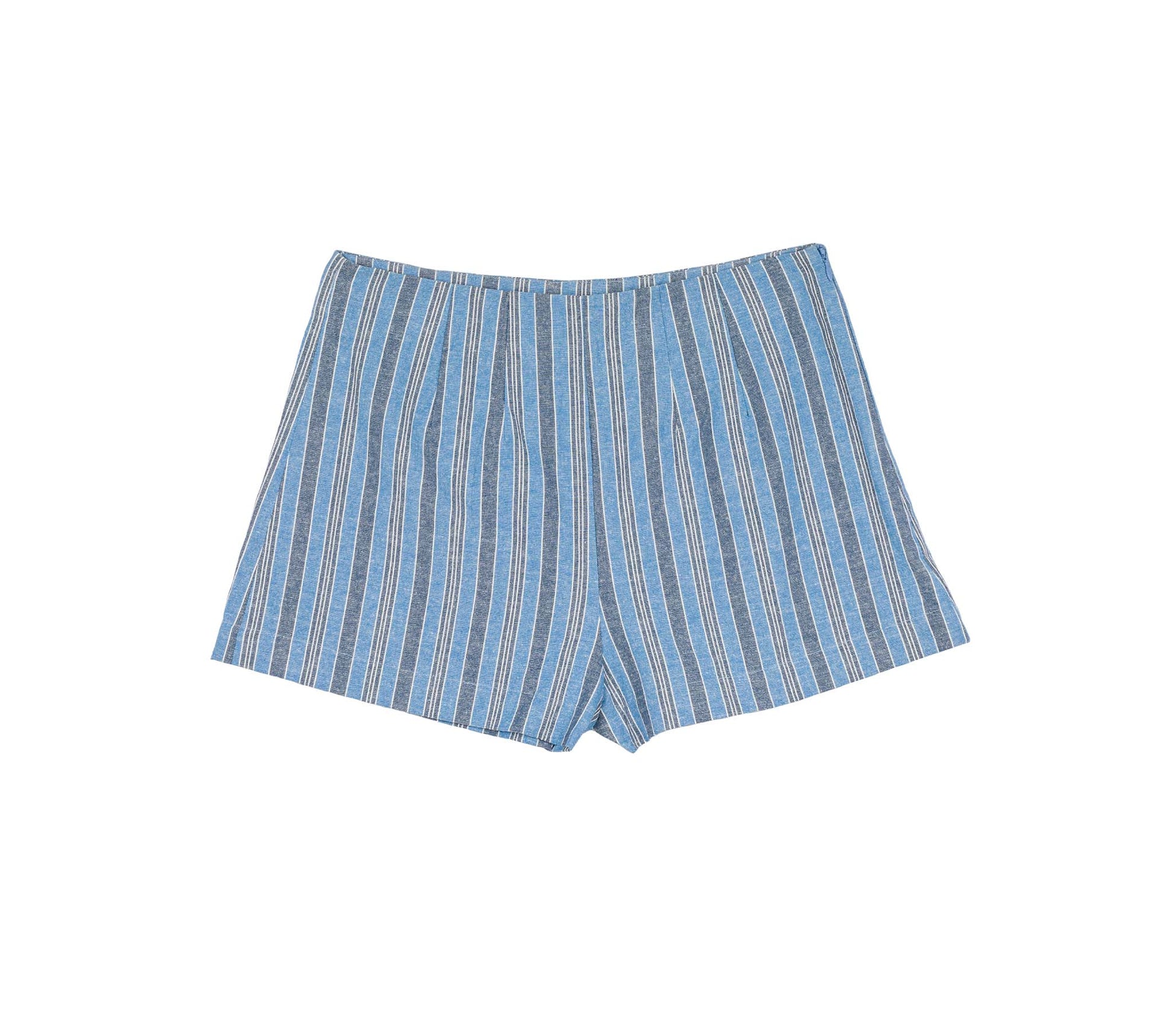 HMD -- CARLETO SHORT -- INDIGO STRIPE view 7
