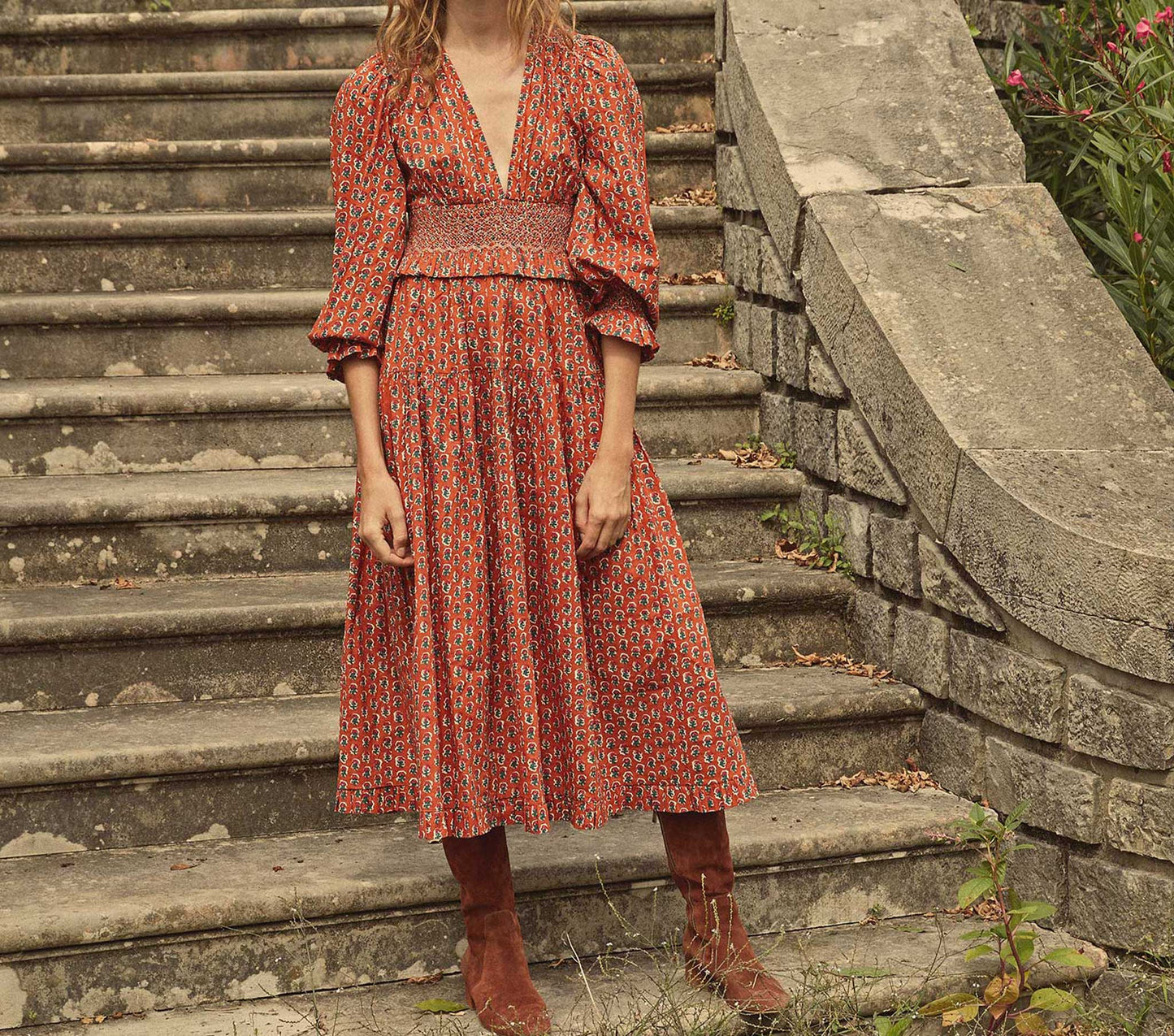 HMD -- CATANIA DRESS -- CALICO CANYON BLOOMS