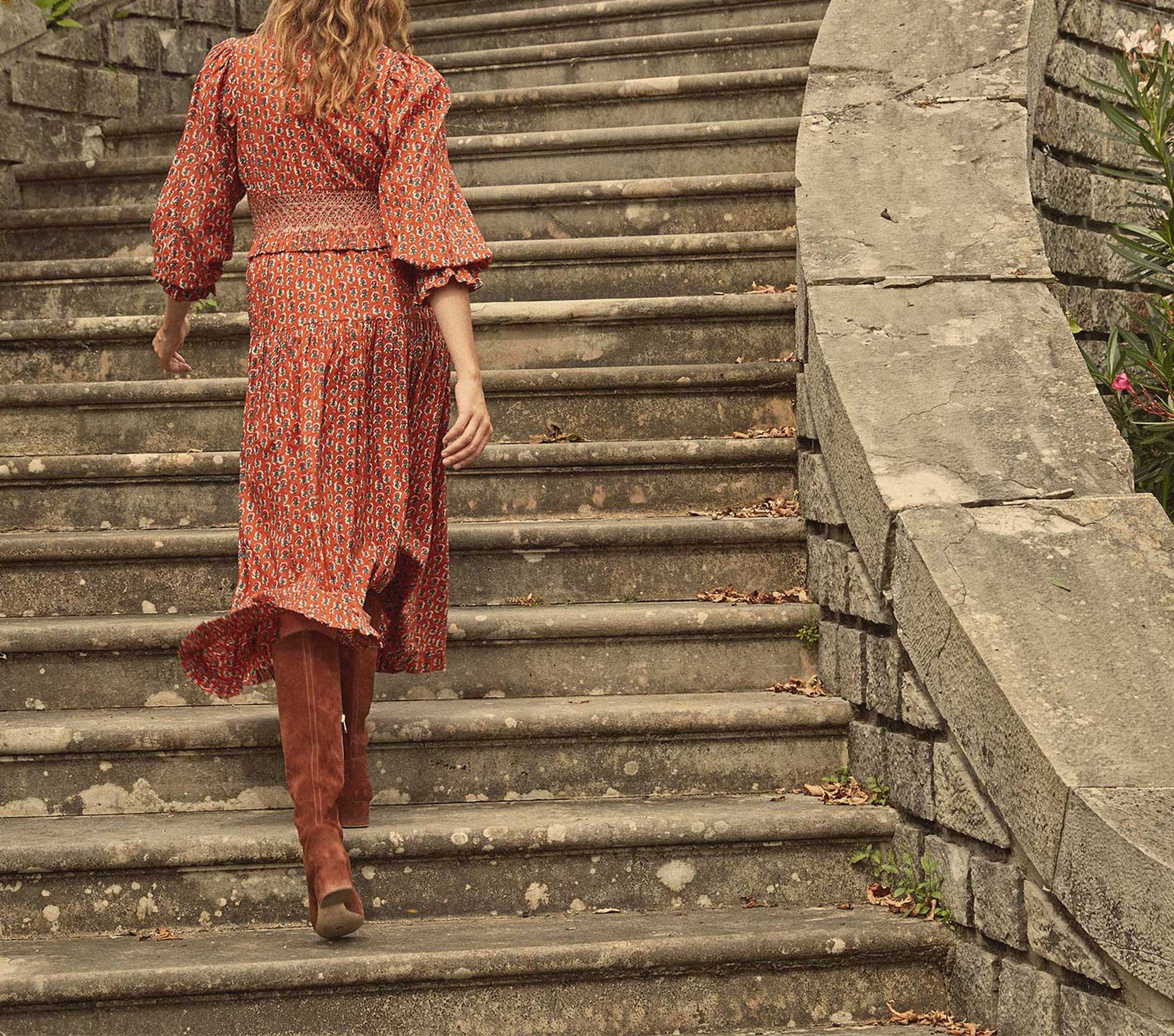 HMD -- CATANIA DRESS -- CALICO CANYON BLOOMS view 2
