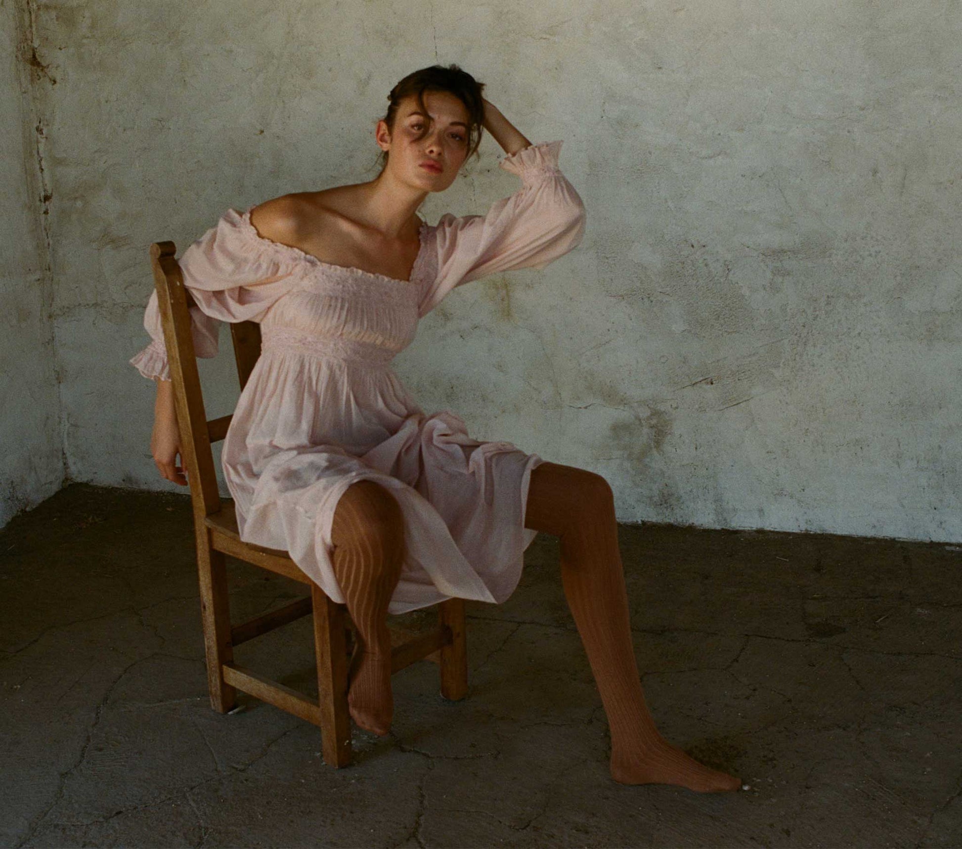 HMD -- CATRINETTE NIGHTGOWN -- BLUSH view 3
