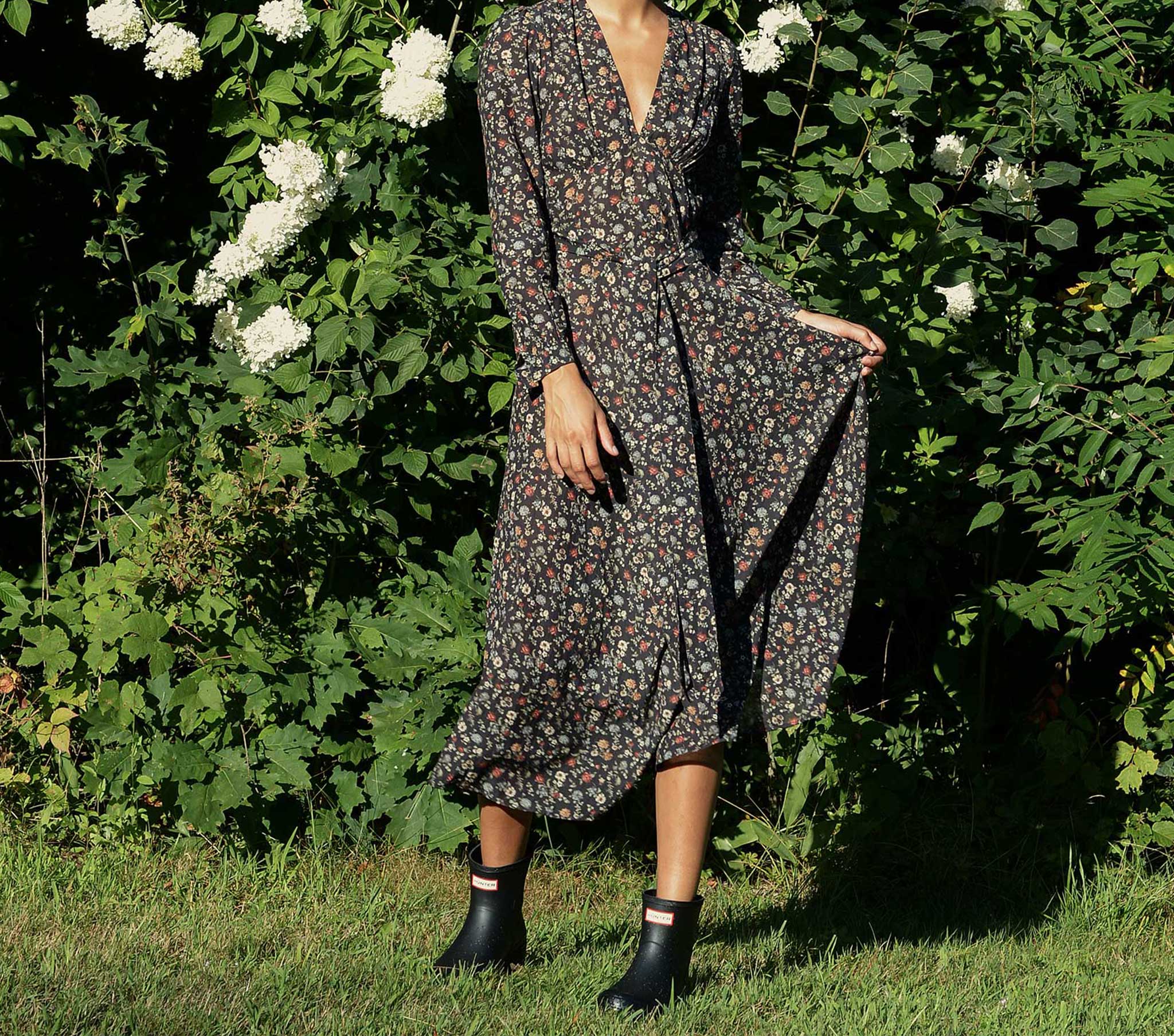 HMD -- CHARLESTON DRESS -- CAMPAGNE FLORAL
