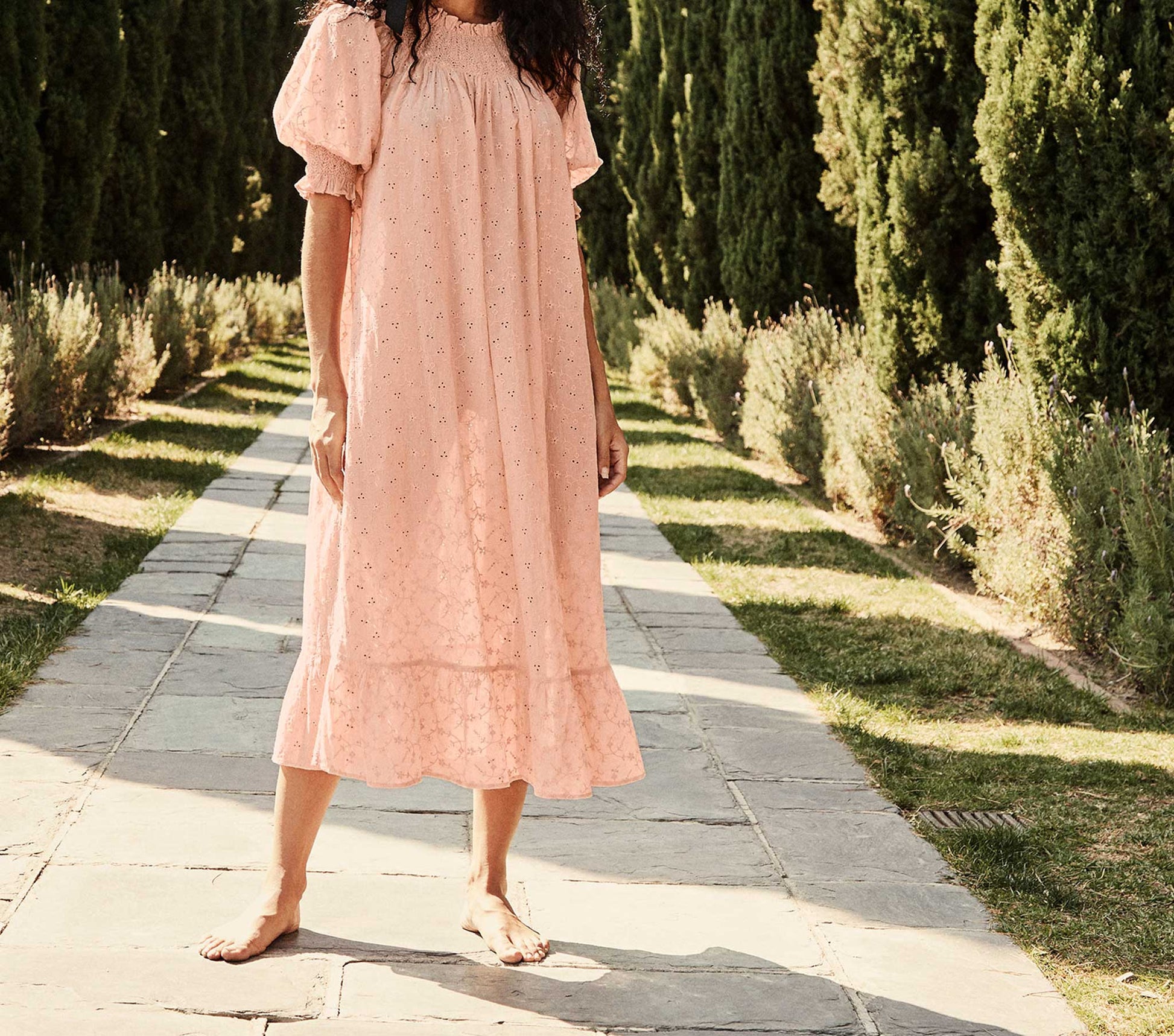 HMD -- CLARA NIGHTGOWN -- WINTER JASMINE view 2
