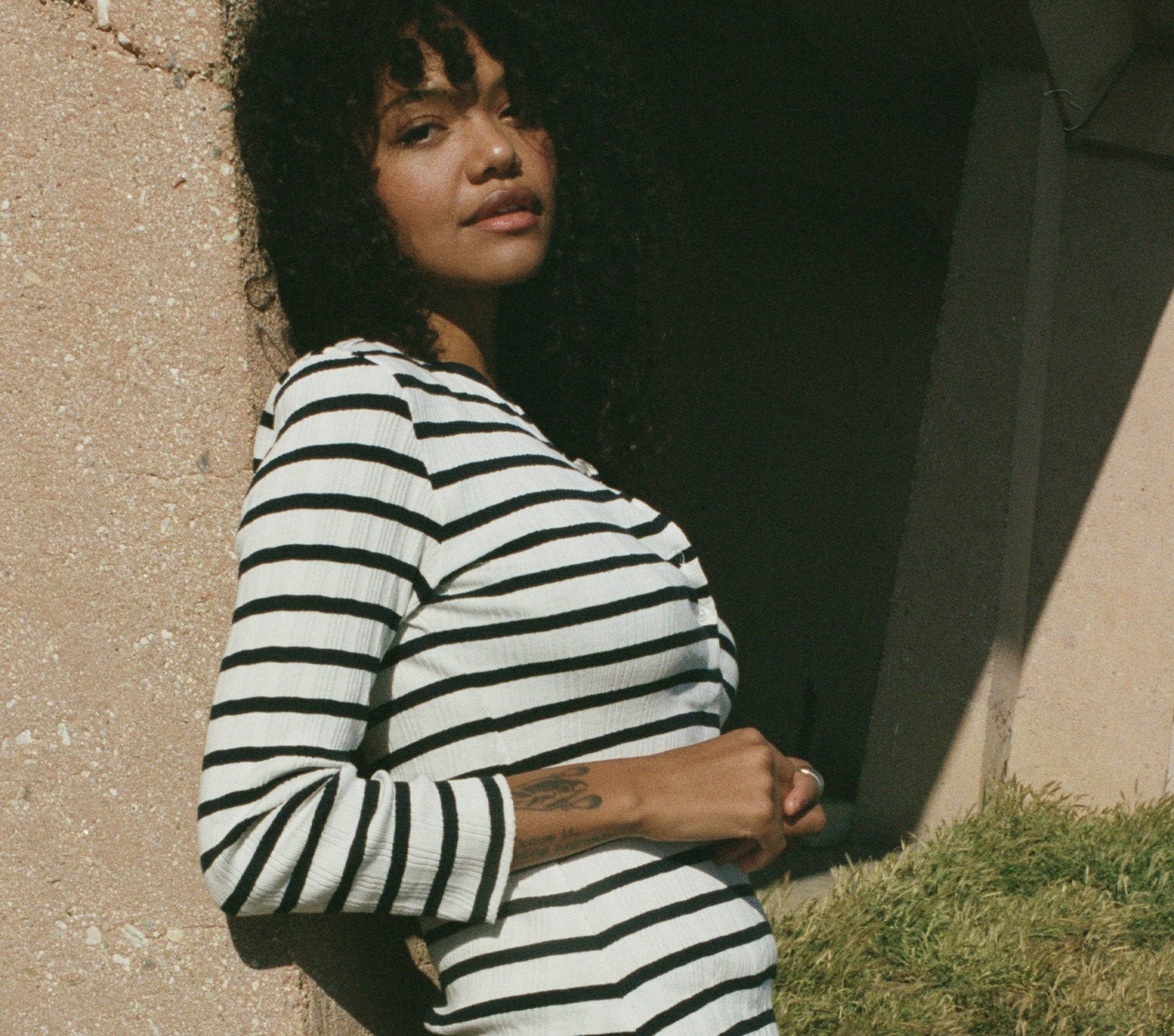HMD -- COMO DRESS -- MARINA SAN SIMEON STRIPE view 4
