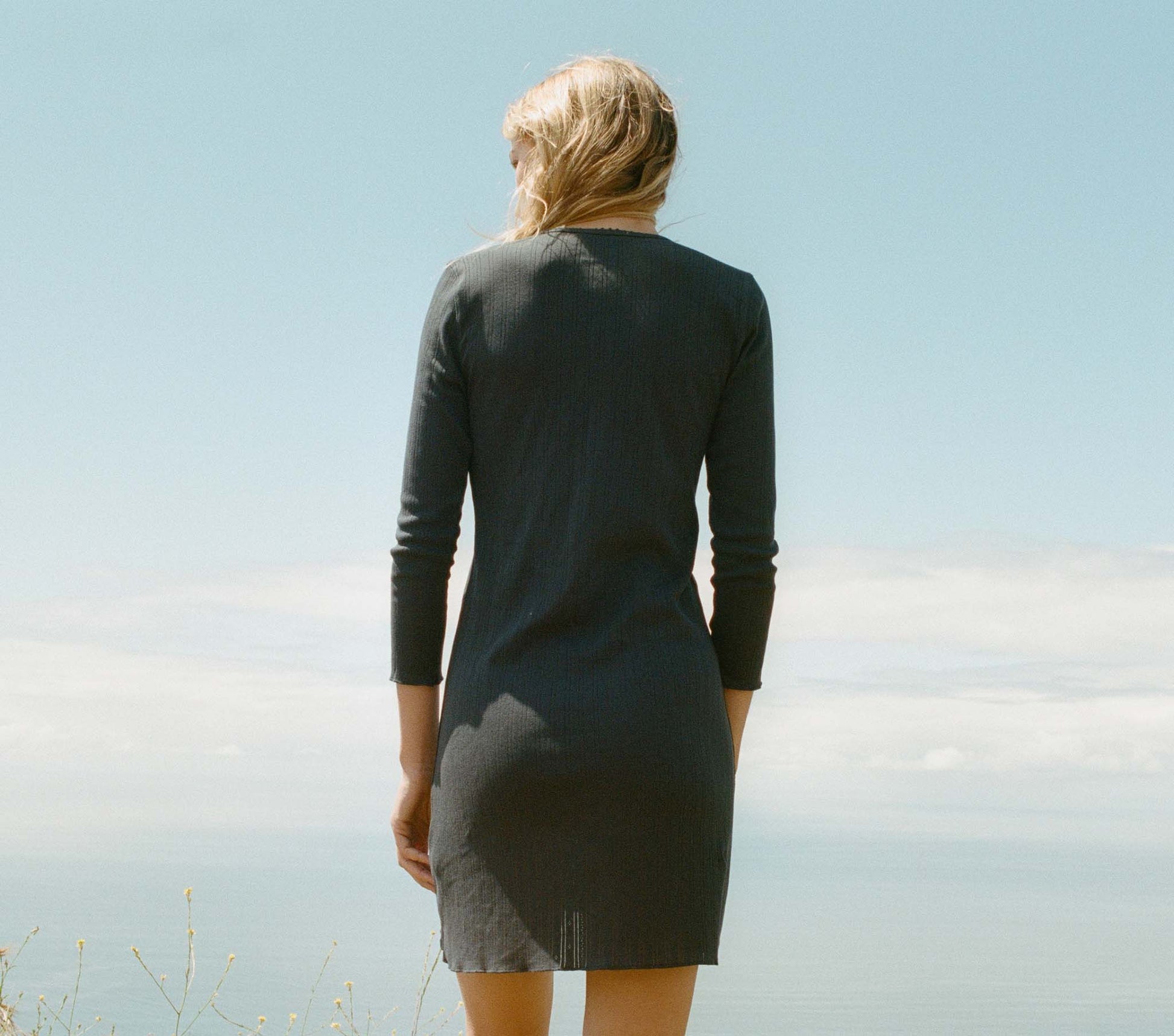 HMD -- COMO DRESS -- NAVY view 2
