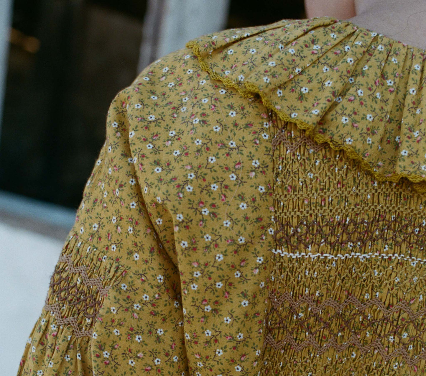 HMD -- CORDELIA DRESS -- SUNSOAKED FOOTHILLS FLORAL