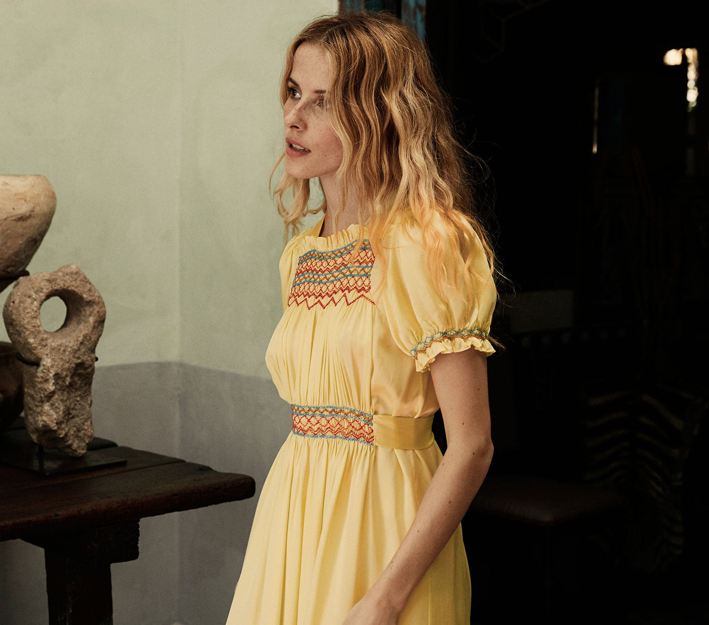 HMD -- CASTALIA DRESS -- SUNFADED YELLOW