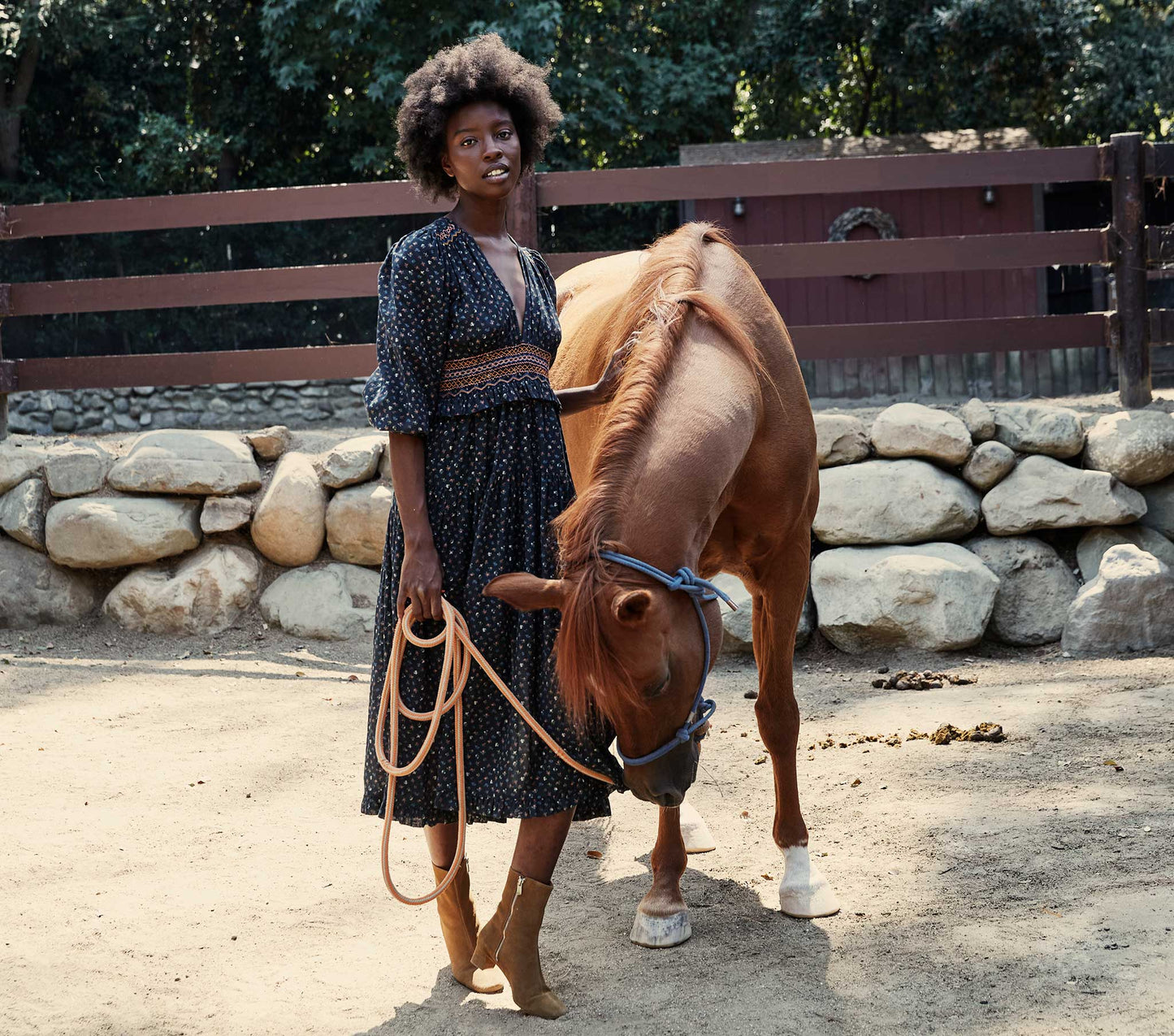 HMD -- CATANIA DRESS -- BLACK PARC MONCEAU