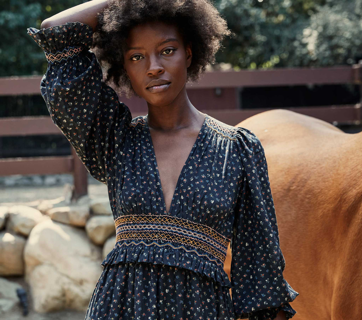 HMD -- CATANIA DRESS -- BLACK PARC MONCEAU