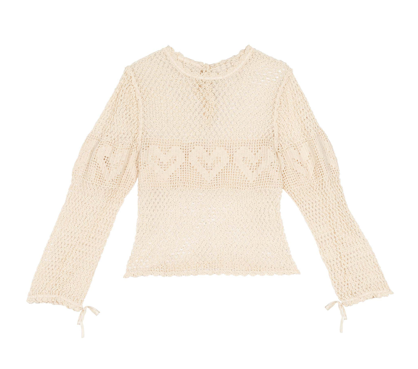 HMD -- CLAUDIA TOP -- ECRU