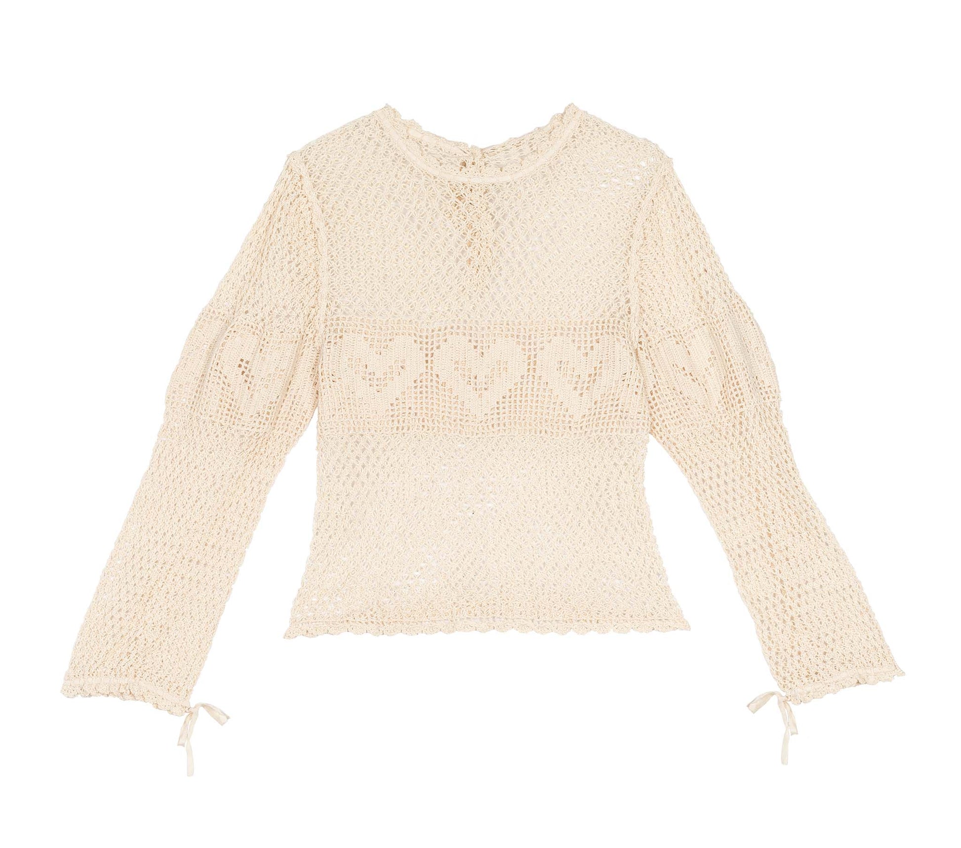 HMD -- CLAUDIA TOP -- ECRU view 6
