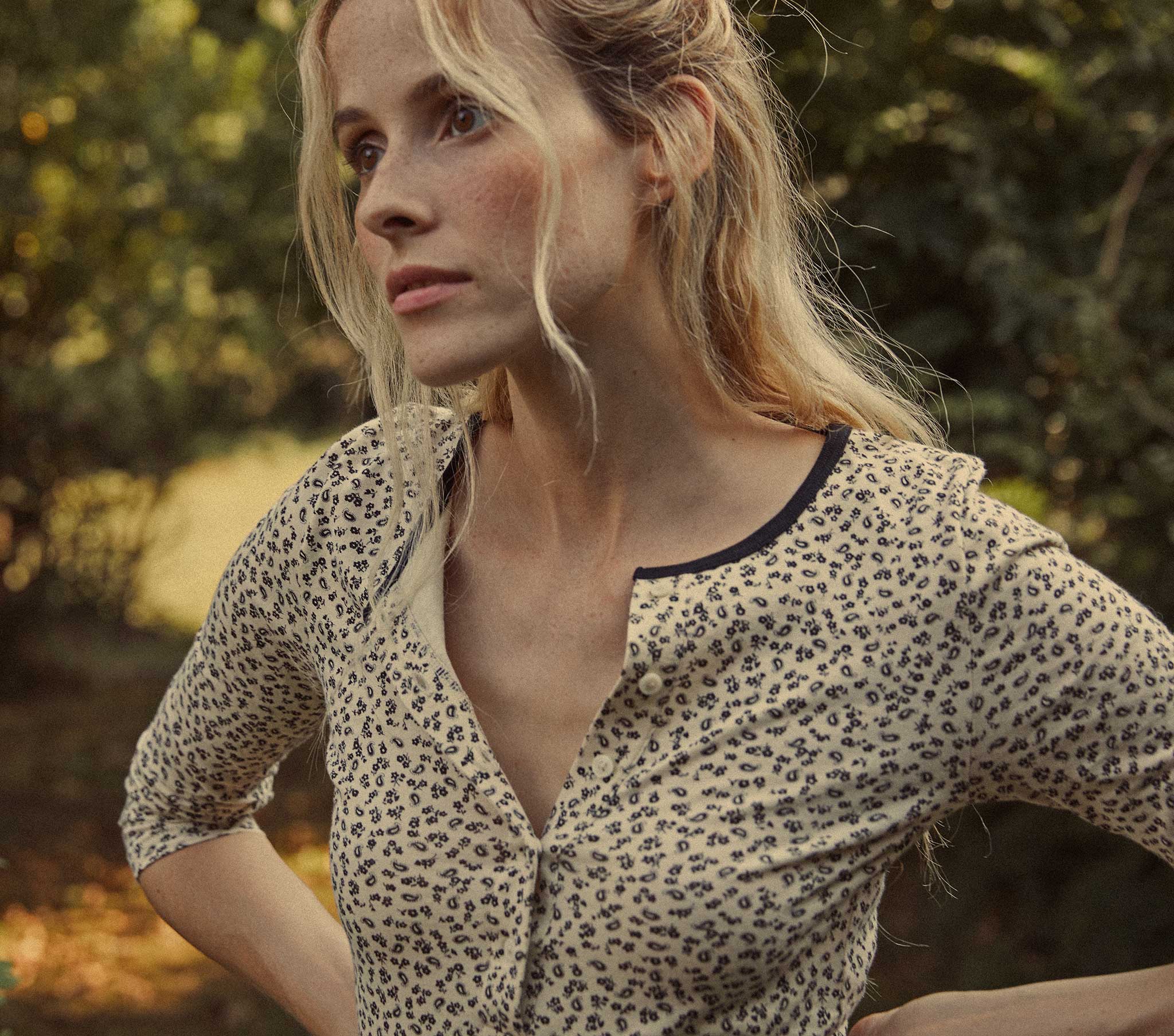 HMD -- ARIA TEE -- SONGBIRD PAISLEY