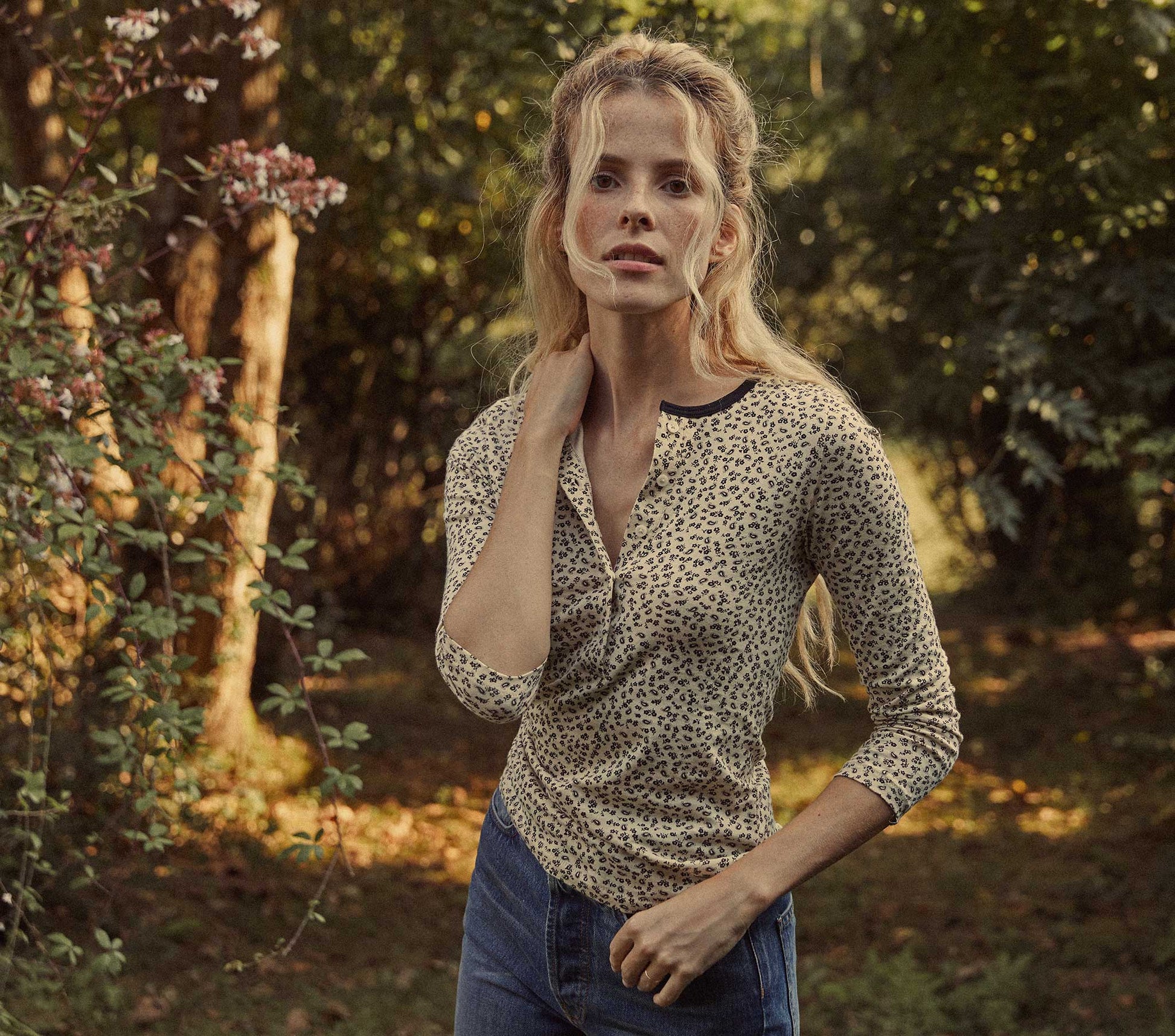 HMD -- ARIA TEE -- SONGBIRD PAISLEY view 2
