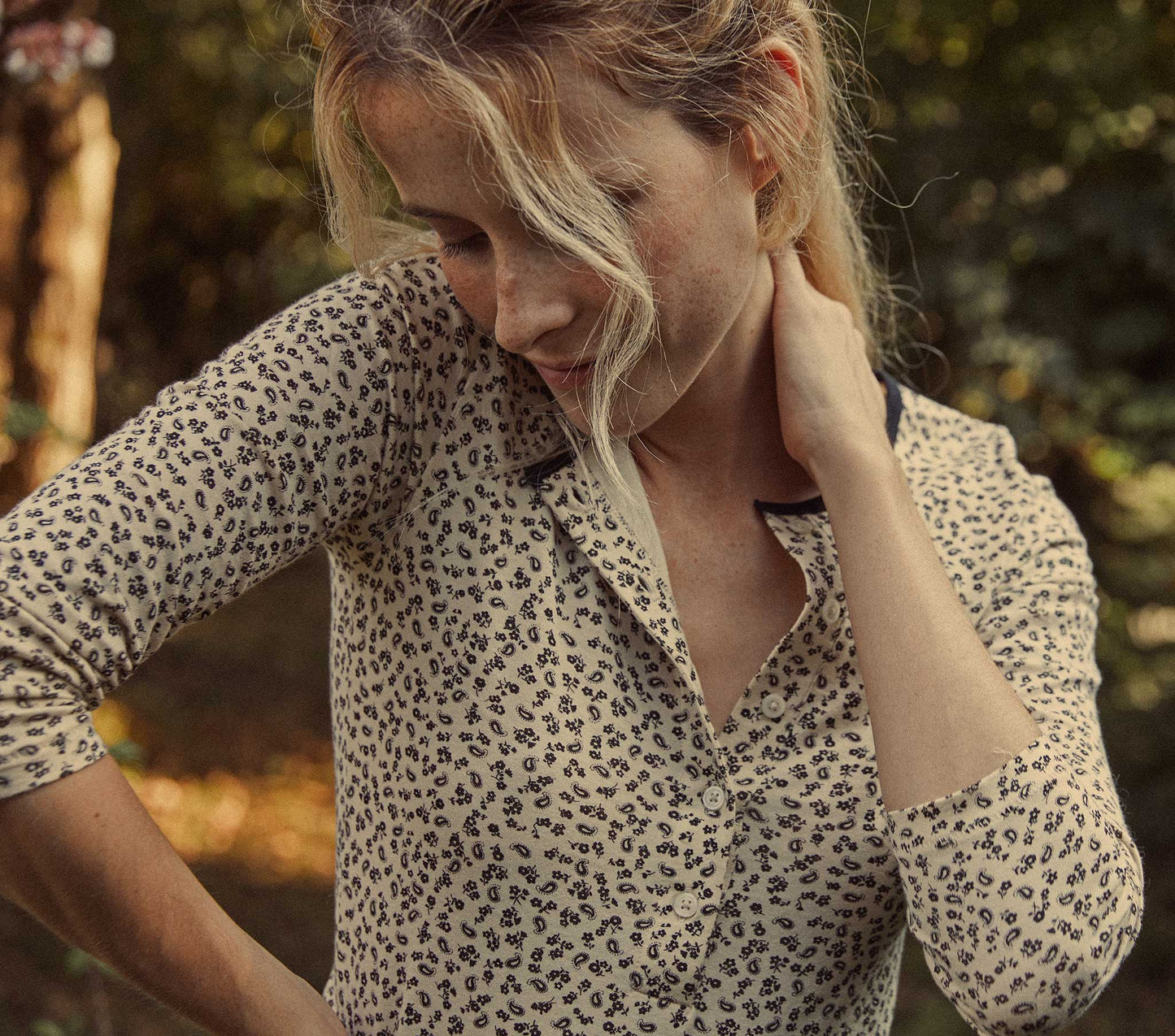 HMD -- ARIA TEE -- SONGBIRD PAISLEY