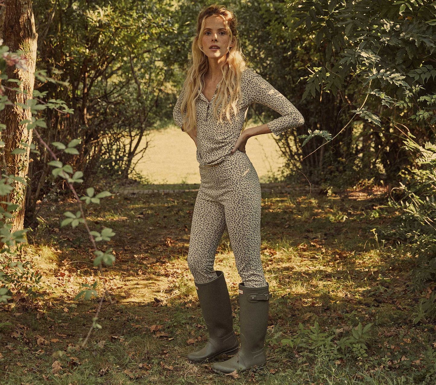 HMD -- ARIA TEE -- SONGBIRD PAISLEY