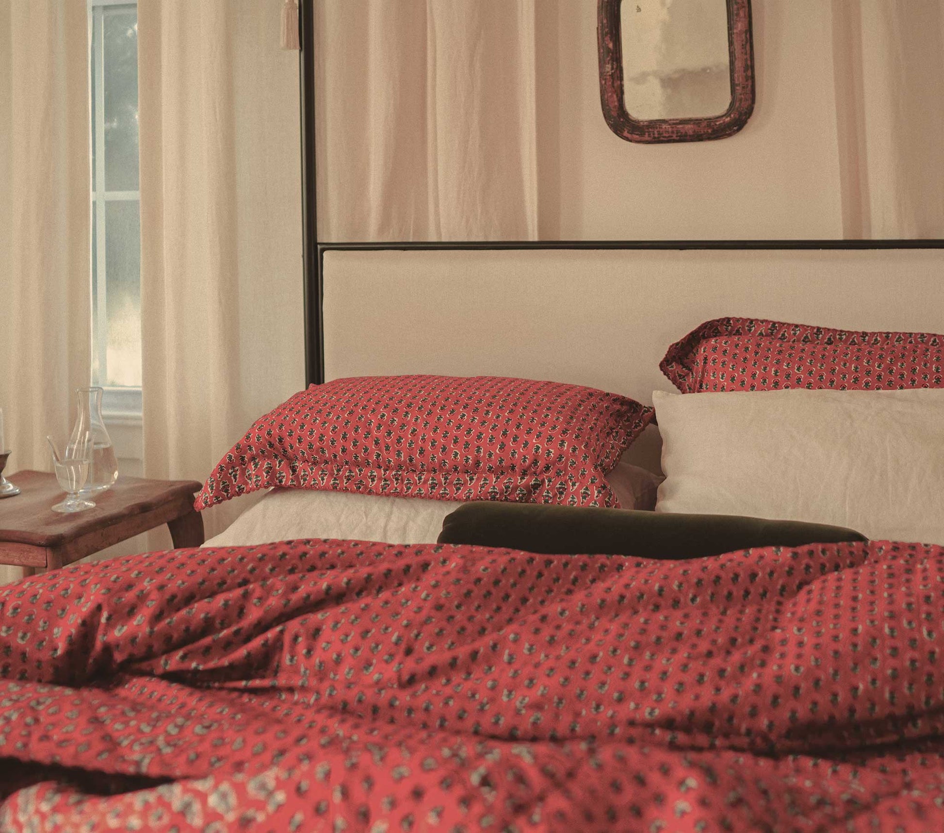 HMD -- SET OF 2 SHAMS -- CALICO CANYON BLOOMS view 1
