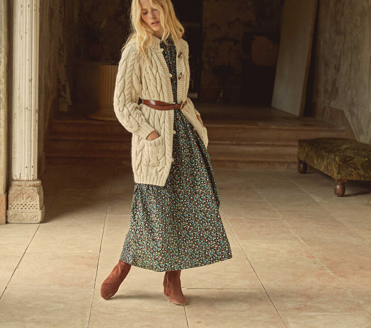 HMD -- EVERLY DRESS -- MONTPELLIER FLORAL