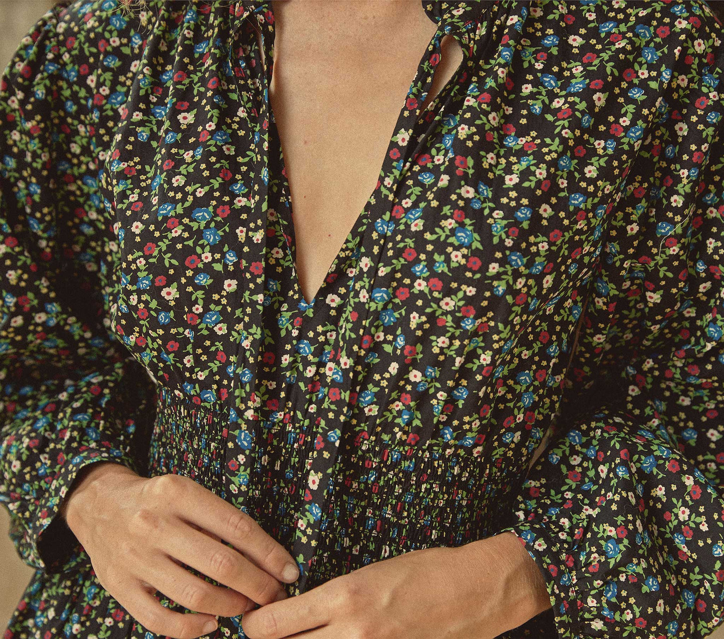 HMD -- EVERLY DRESS -- MONTPELLIER FLORAL