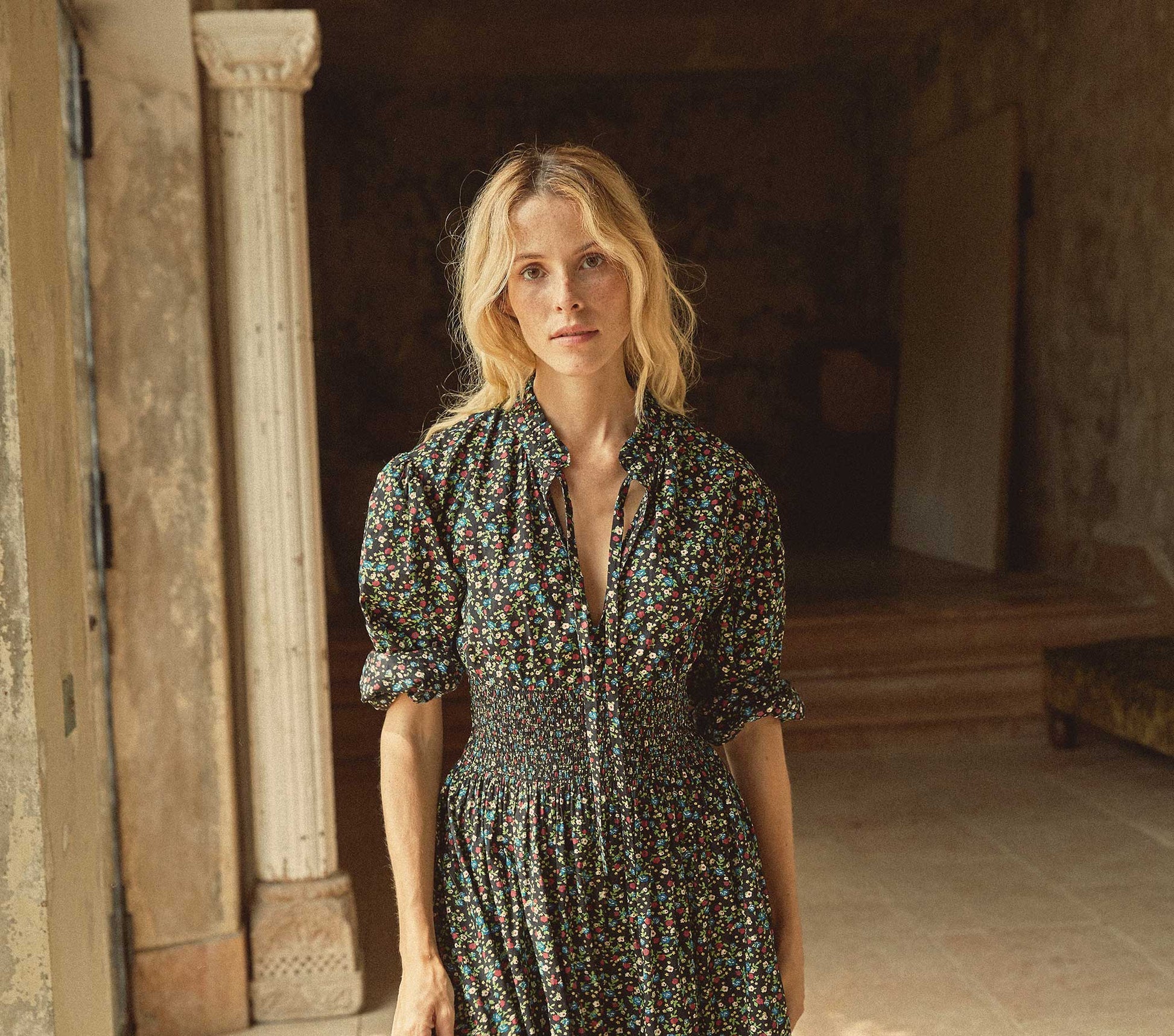 HMD -- EVERLY DRESS -- MONTPELLIER FLORAL view 5