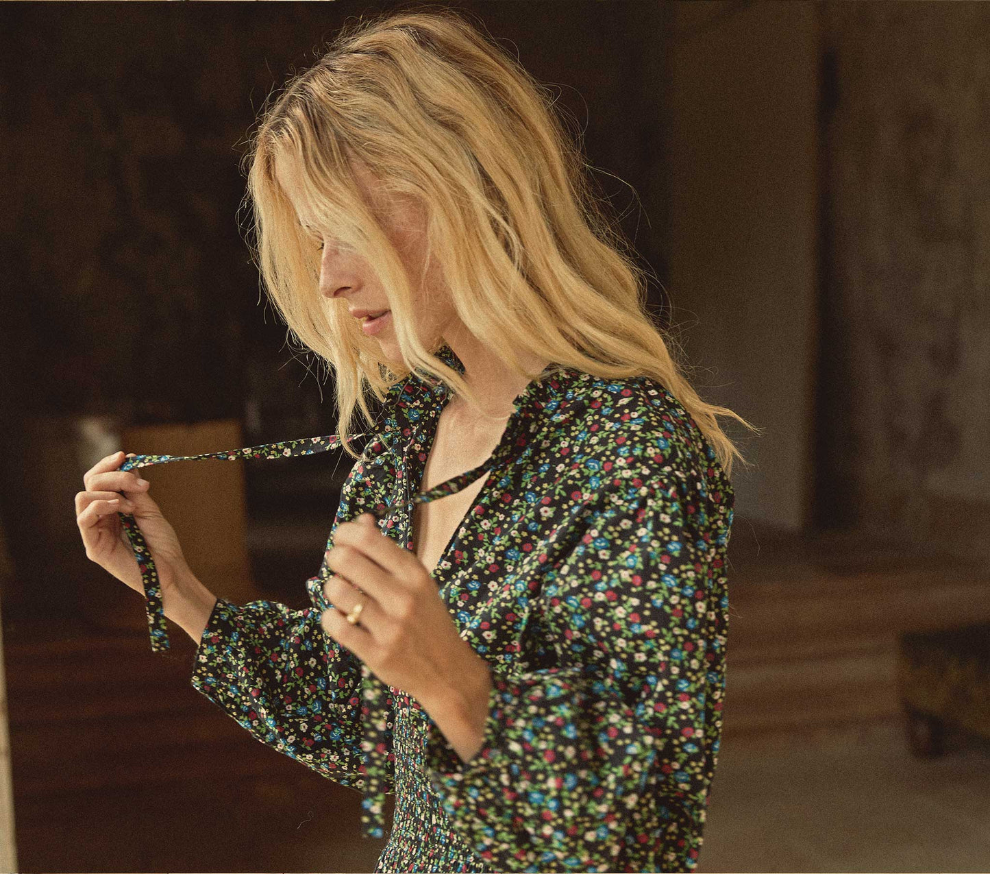 HMD -- EVERLY DRESS -- MONTPELLIER FLORAL