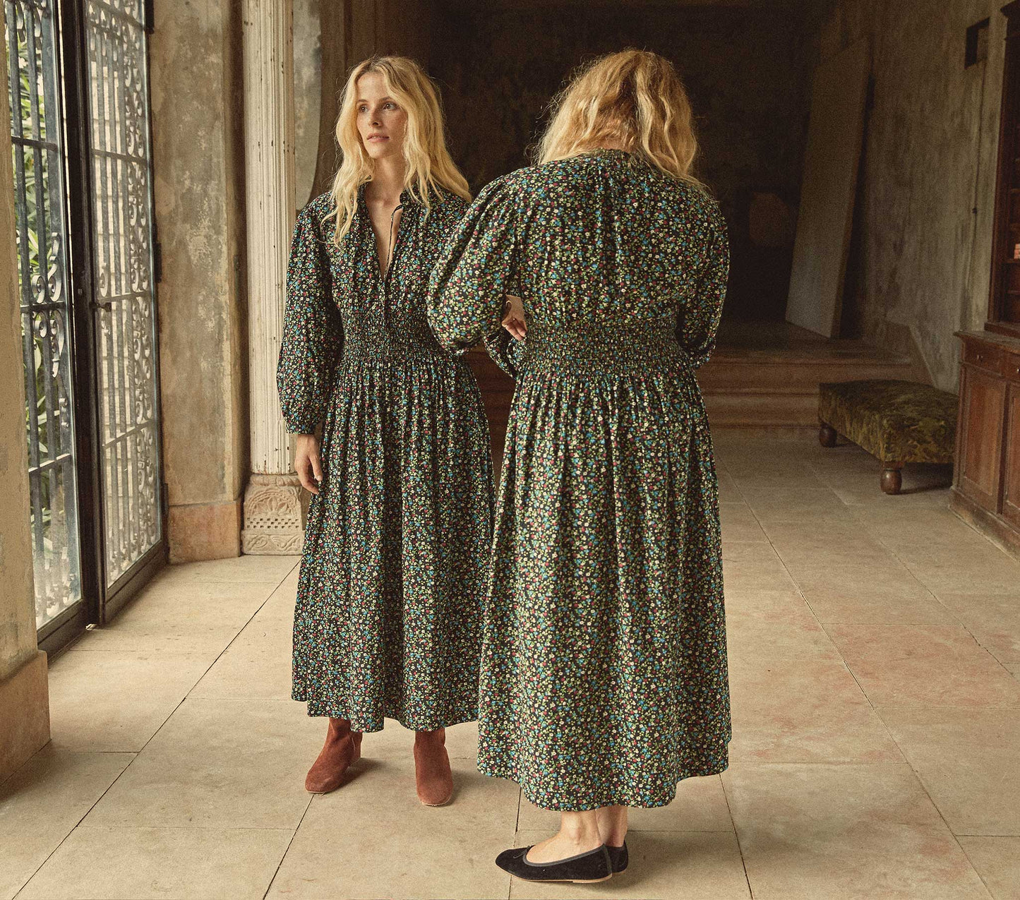 HMD -- EVERLY DRESS -- MONTPELLIER FLORAL