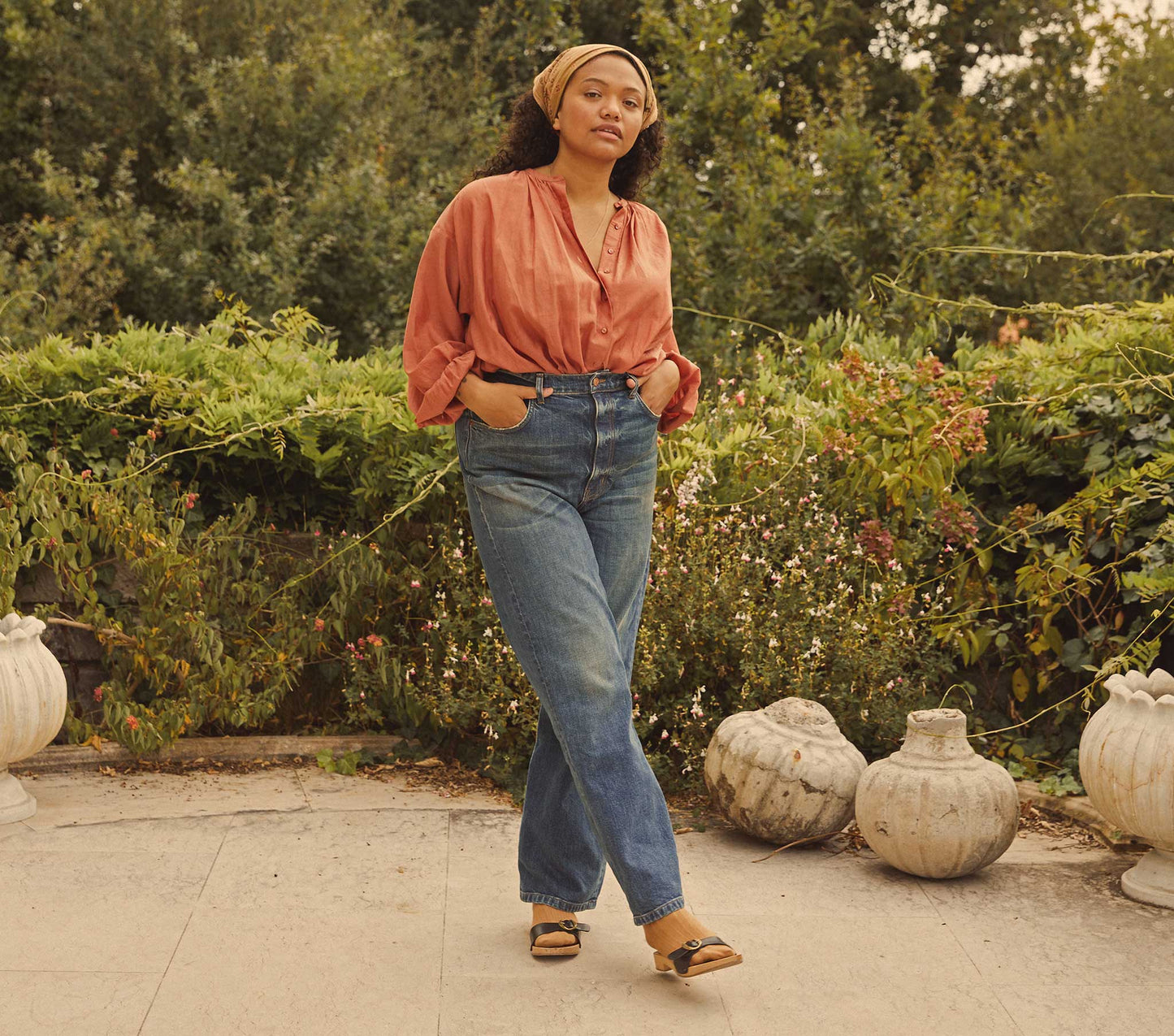 HMD -- THE JANE BLOUSE -- TIERRA