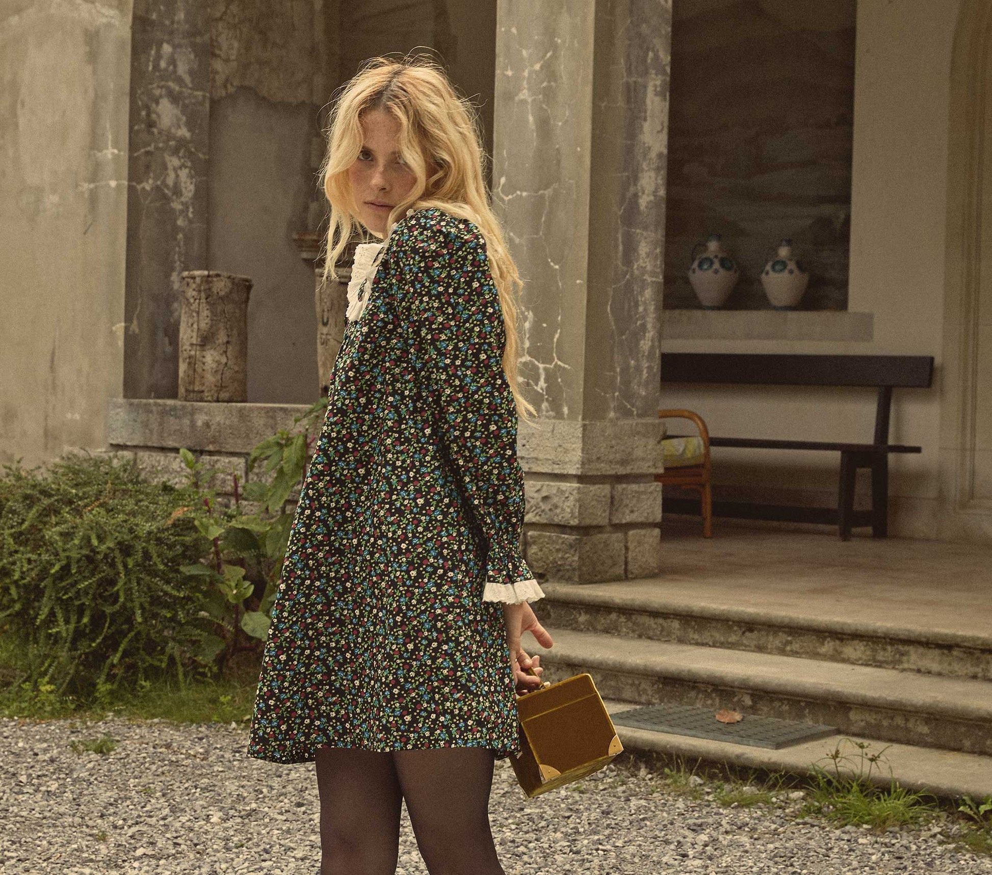 HMD -- LISETTE DRESS -- MONTPELLIER FLORAL view 3
