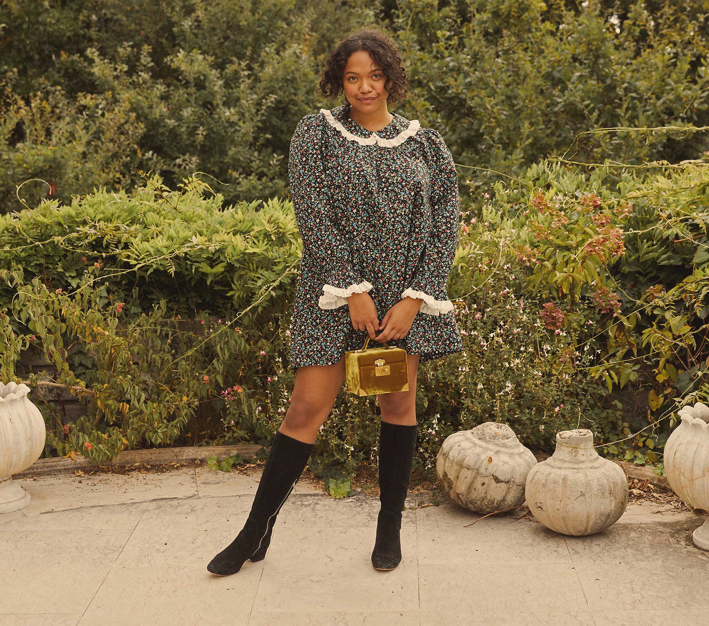 HMD -- LISETTE DRESS -- MONTPELLIER FLORAL