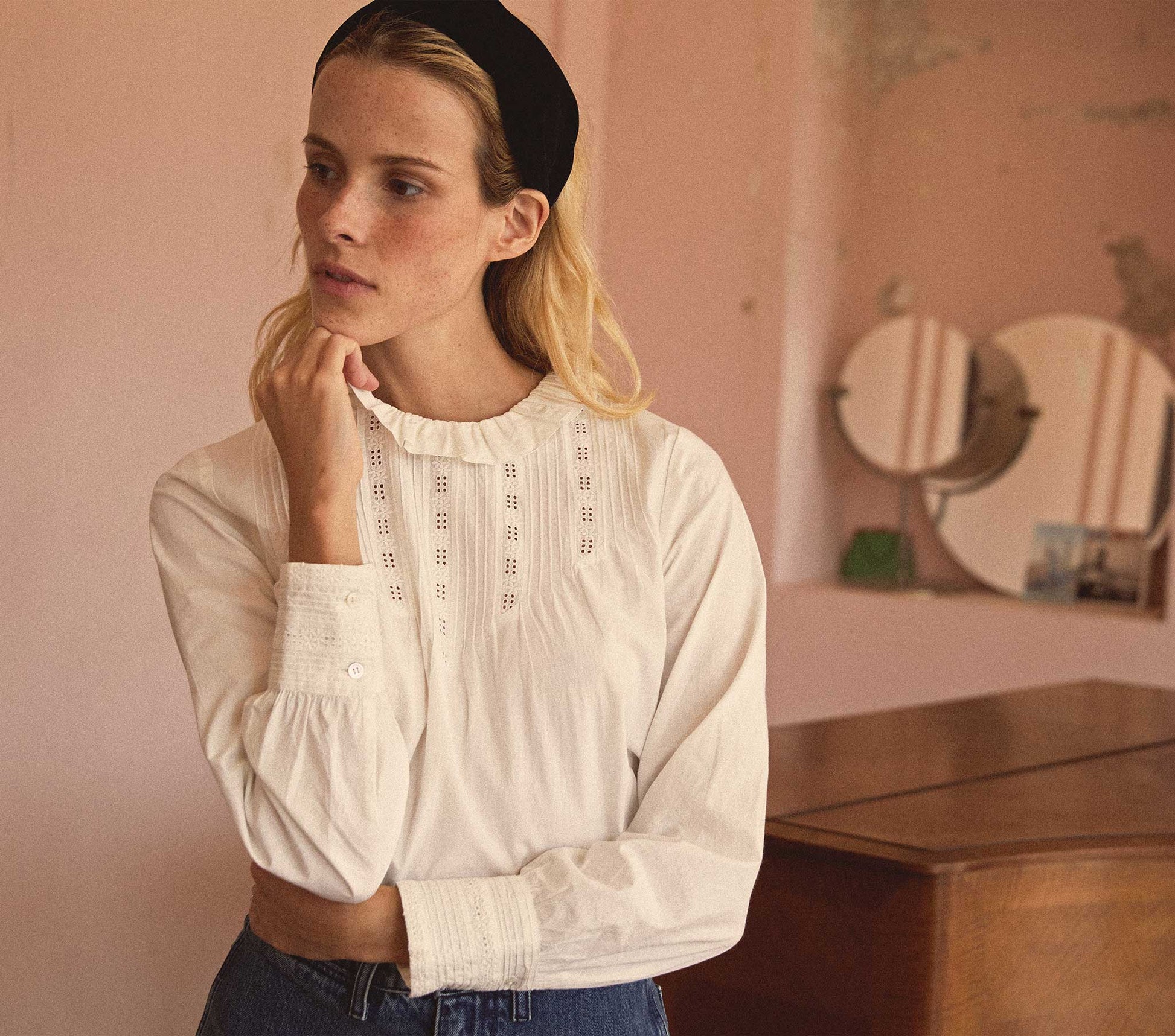 HMD -- PLUM TOP -- POWDER view 3
