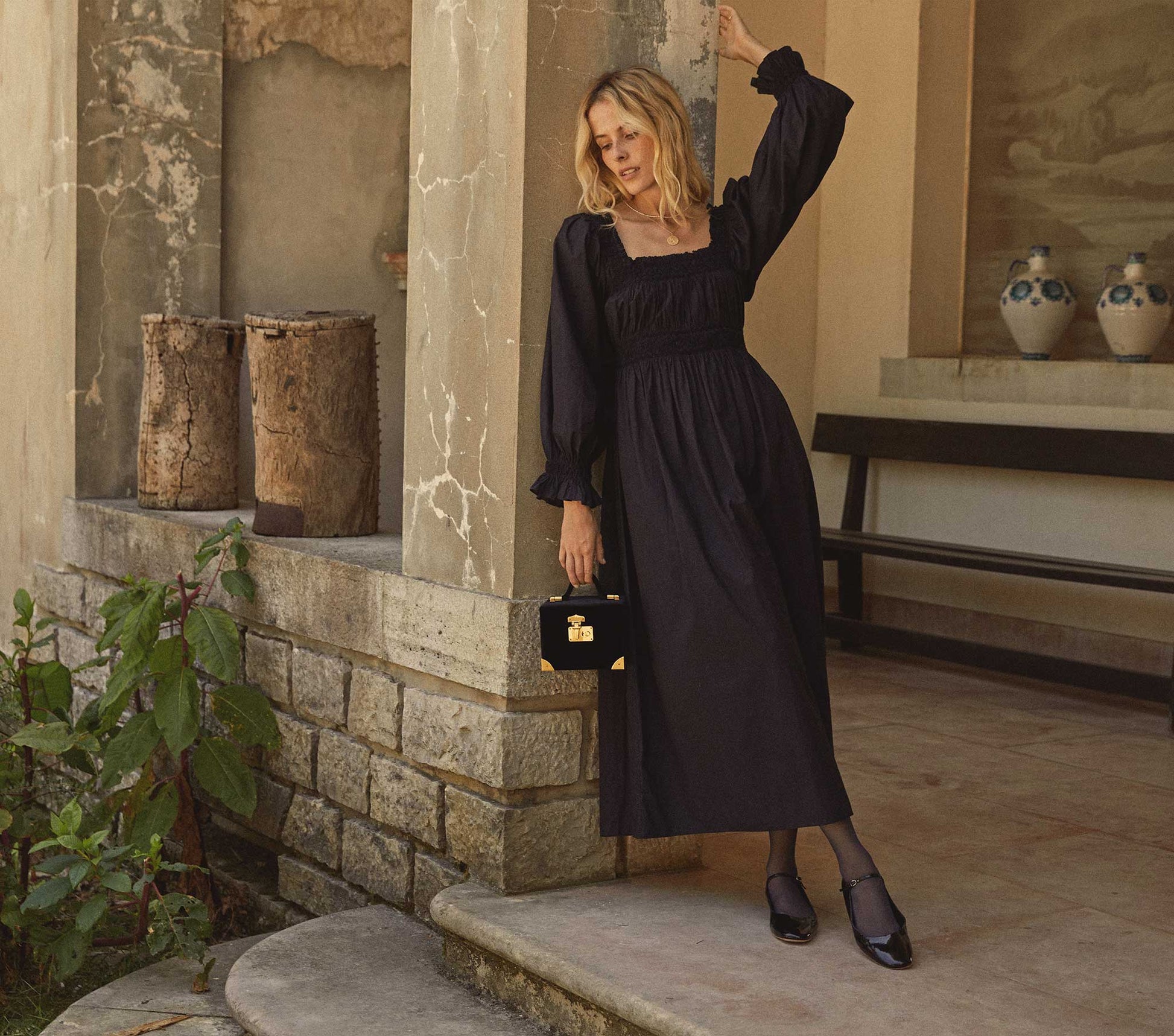 HMD -- CATRINETTE DRESS -- BLACK view 1