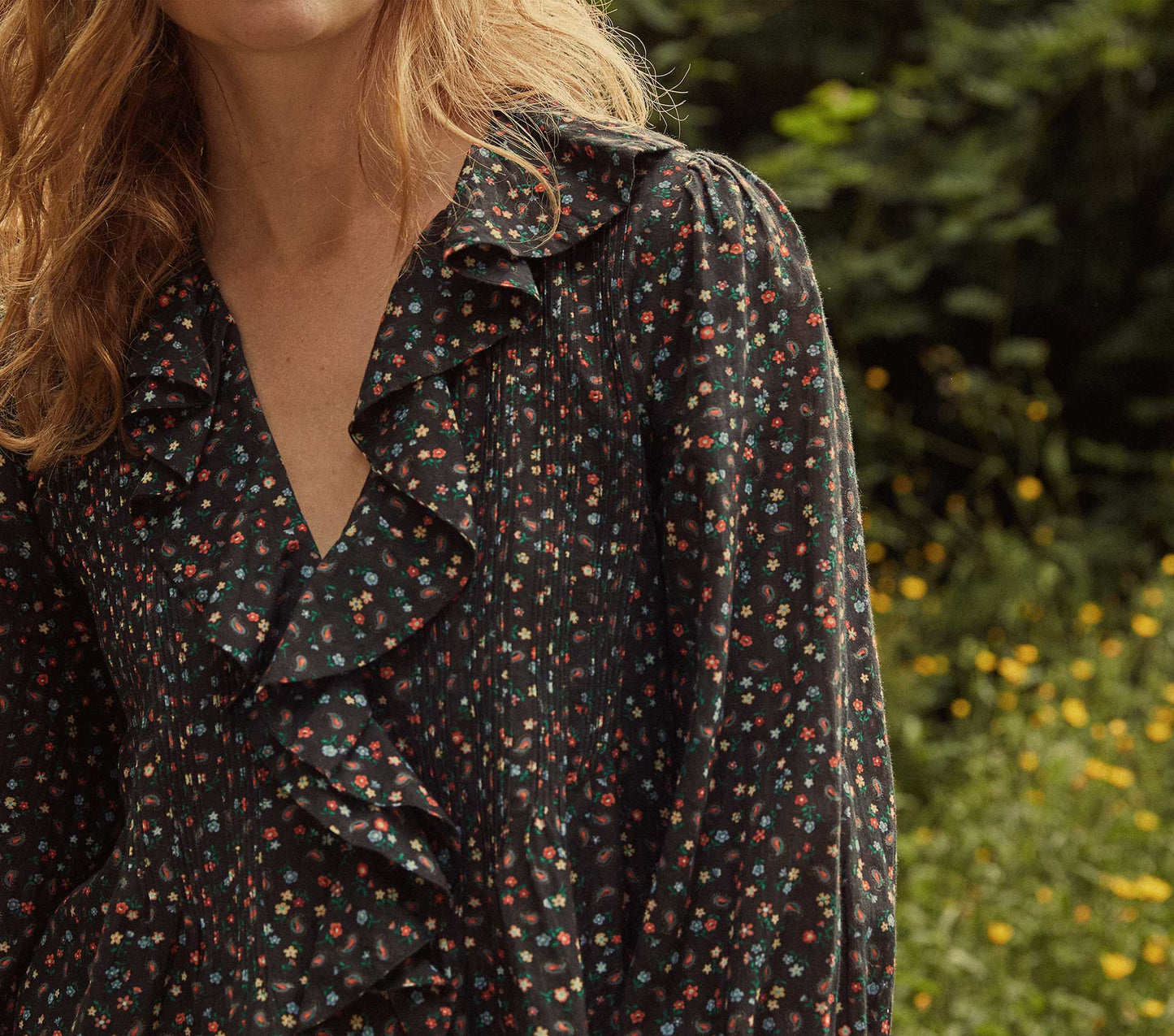 HMD -- HARDY TOP -- NIGHT SONGBIRD PAISLEY