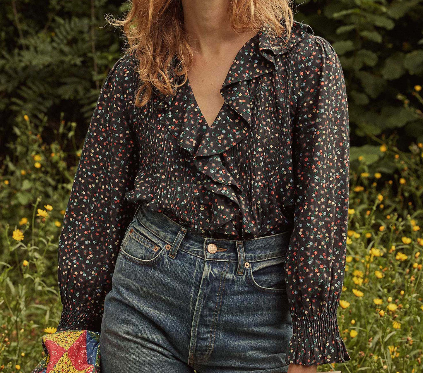 HMD -- HARDY TOP -- NIGHT SONGBIRD PAISLEY