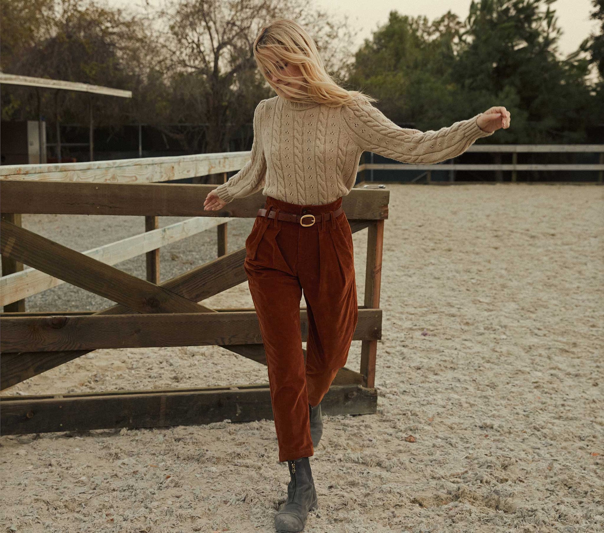 HMD -- NELDA PANT -- TERRA DI SIENA view 2