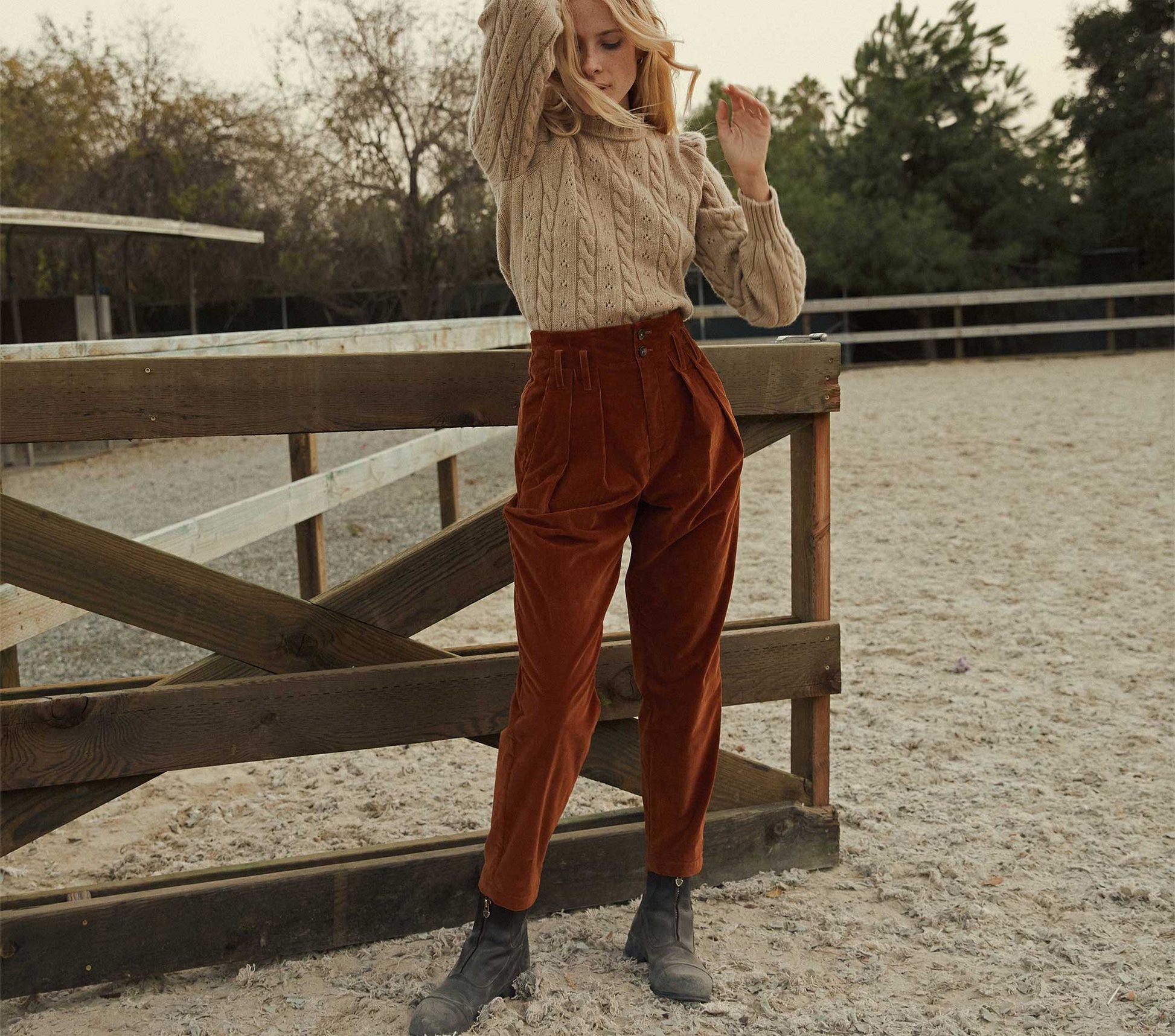 HMD -- NELDA PANT -- TERRA DI SIENA view 4