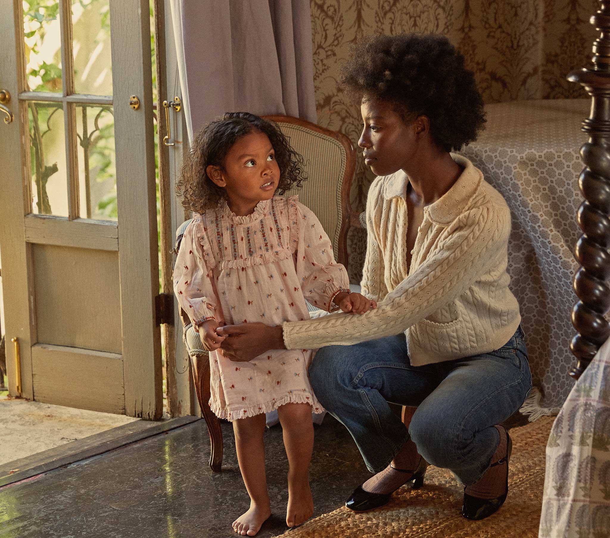 HMD -- POSEY CARDIGAN SWEATER -- CREAM