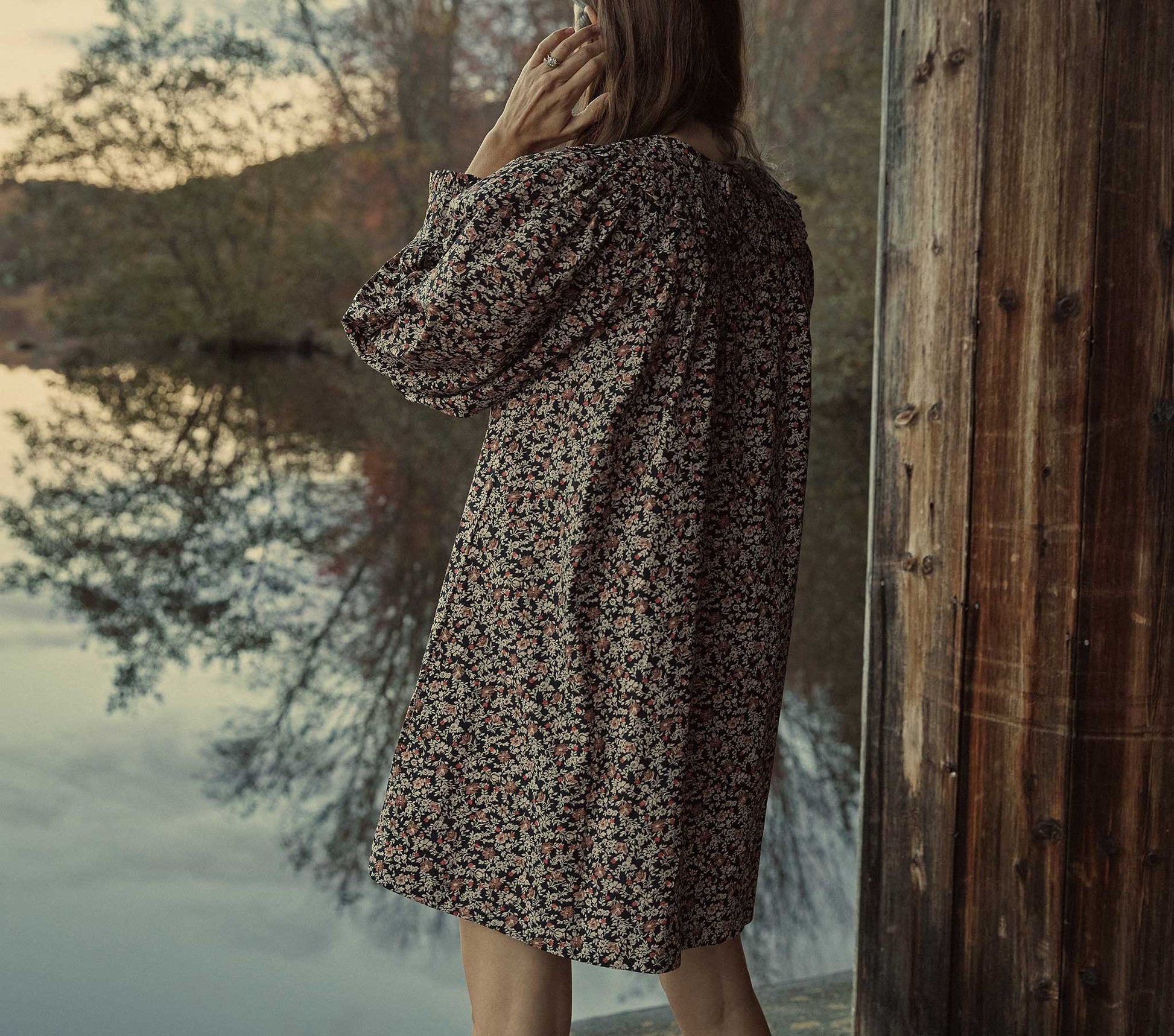 HMD -- ADALINA DRESS -- HARVEST MEADOW FLORAL view 2
