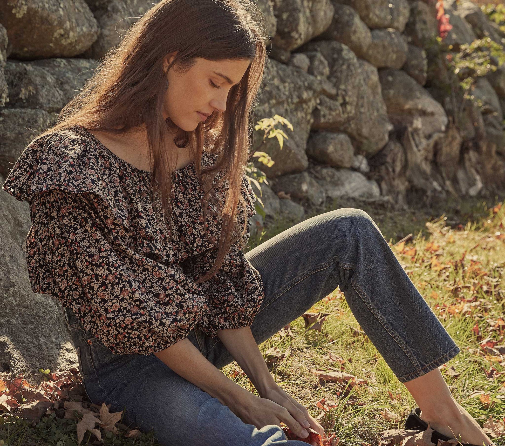 HMD -- CIELITO TOP -- HARVEST MEADOW FLORAL view 6