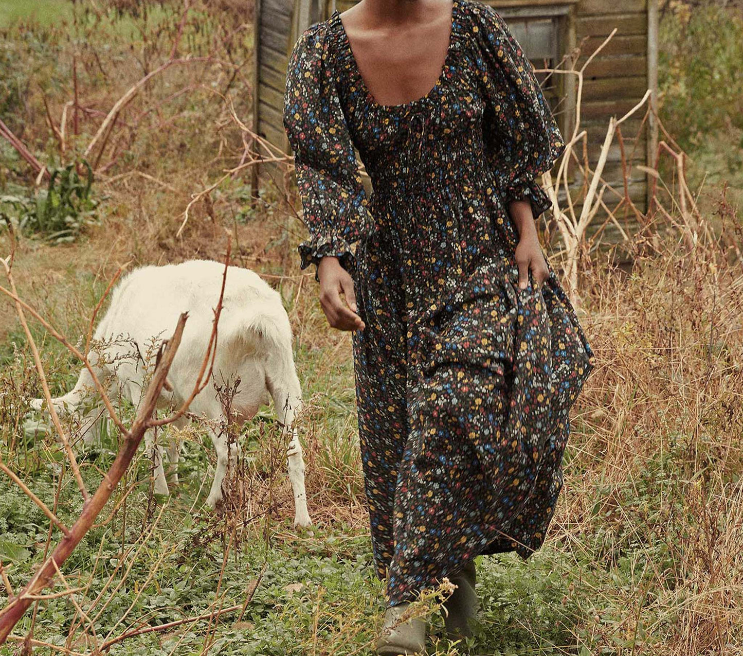 HMD -- ISOLDE DRESS -- DUSK LILY OF THE VALLEY