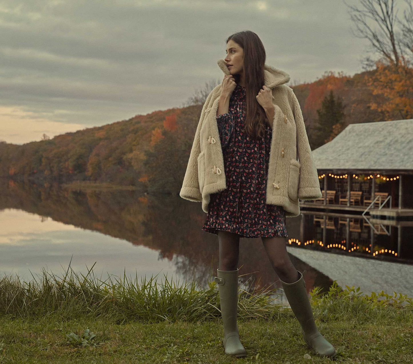 HMD -- NORA DRESS -- TEAL CANTERBURY PAISLEY