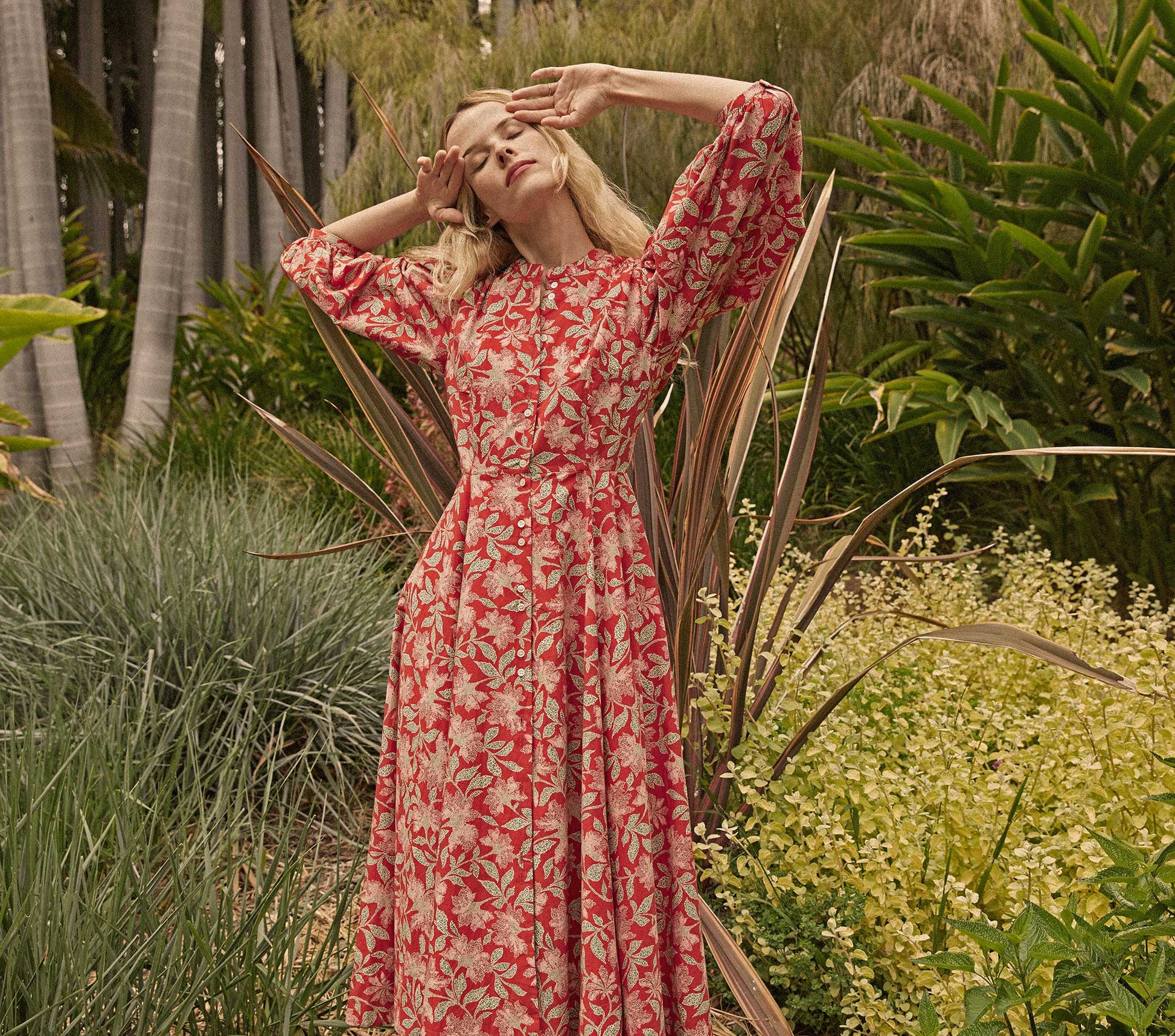HMD -- EDESSA DRESS -- JARDIN MARJORELLE view 4
