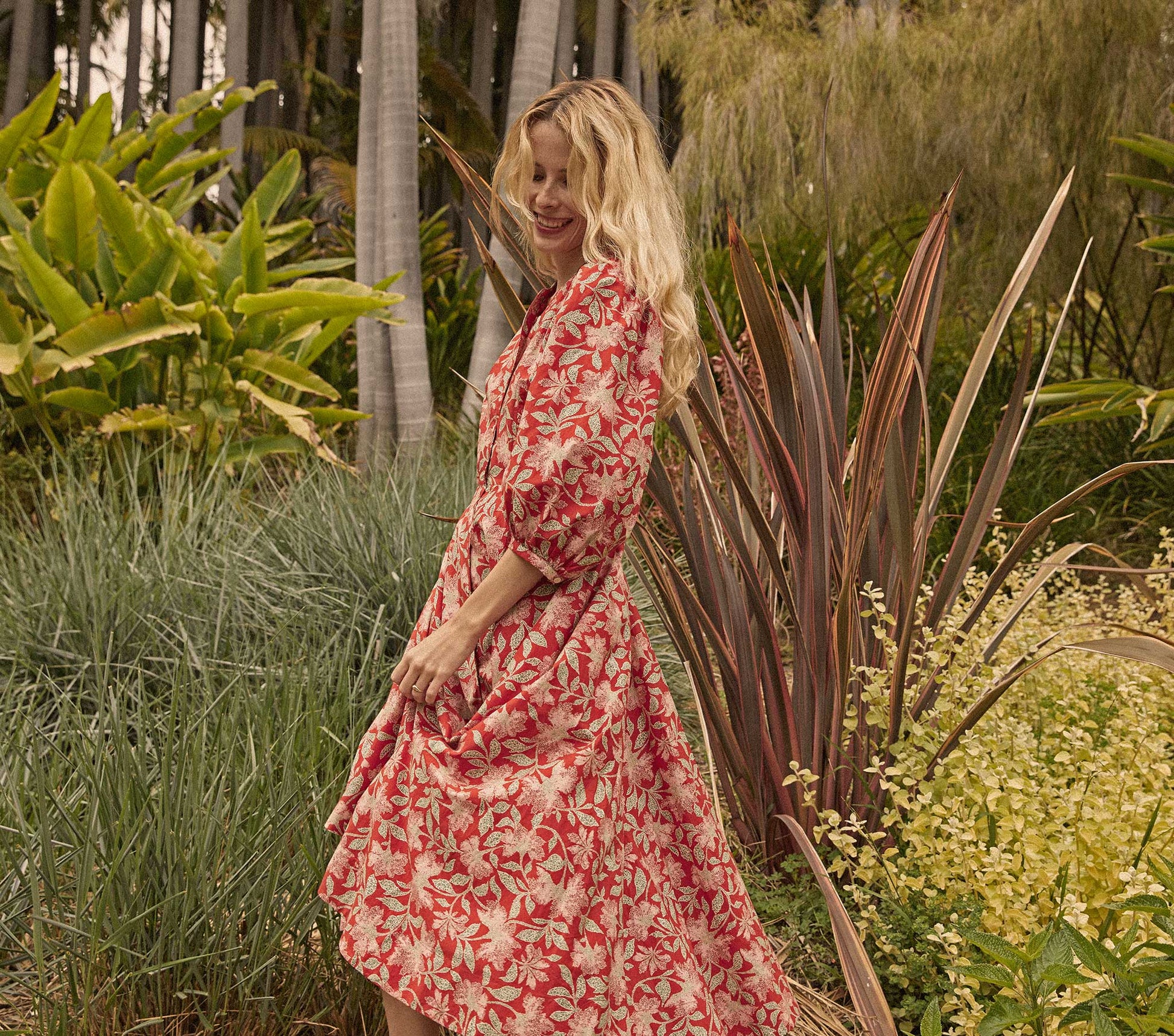 HMD -- EDESSA DRESS -- JARDIN MARJORELLE view 1
