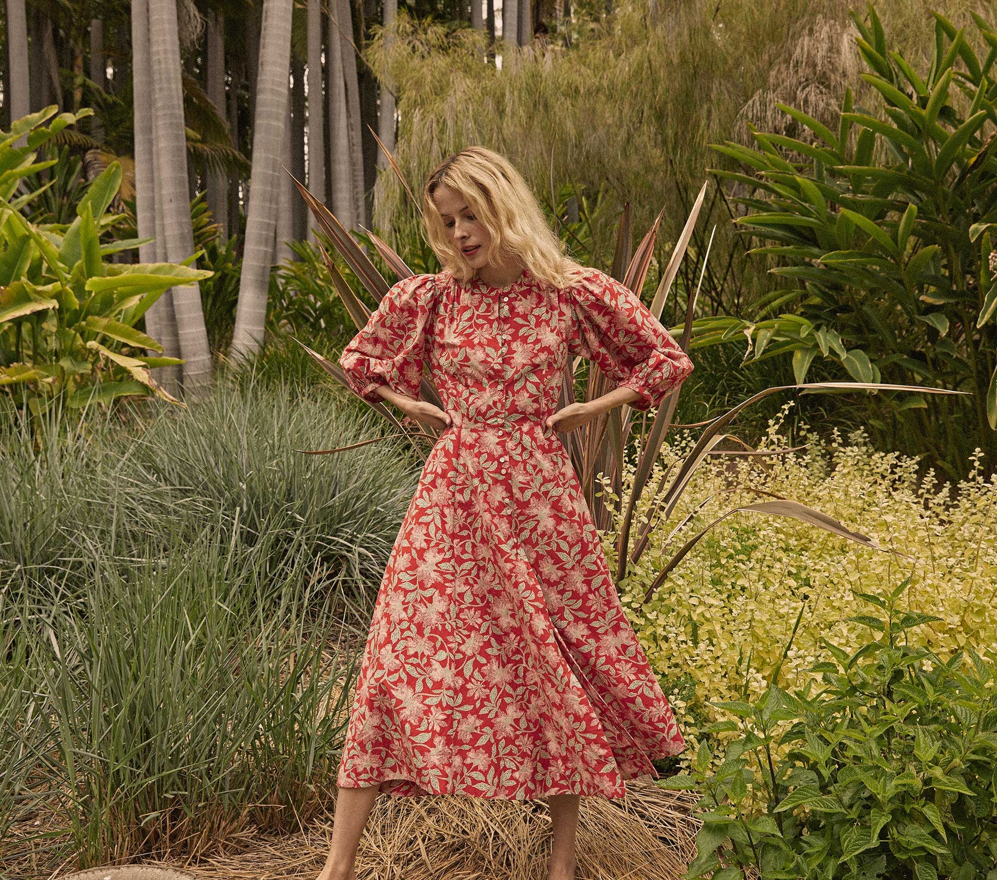 HMD -- EDESSA DRESS -- JARDIN MARJORELLE view 2
